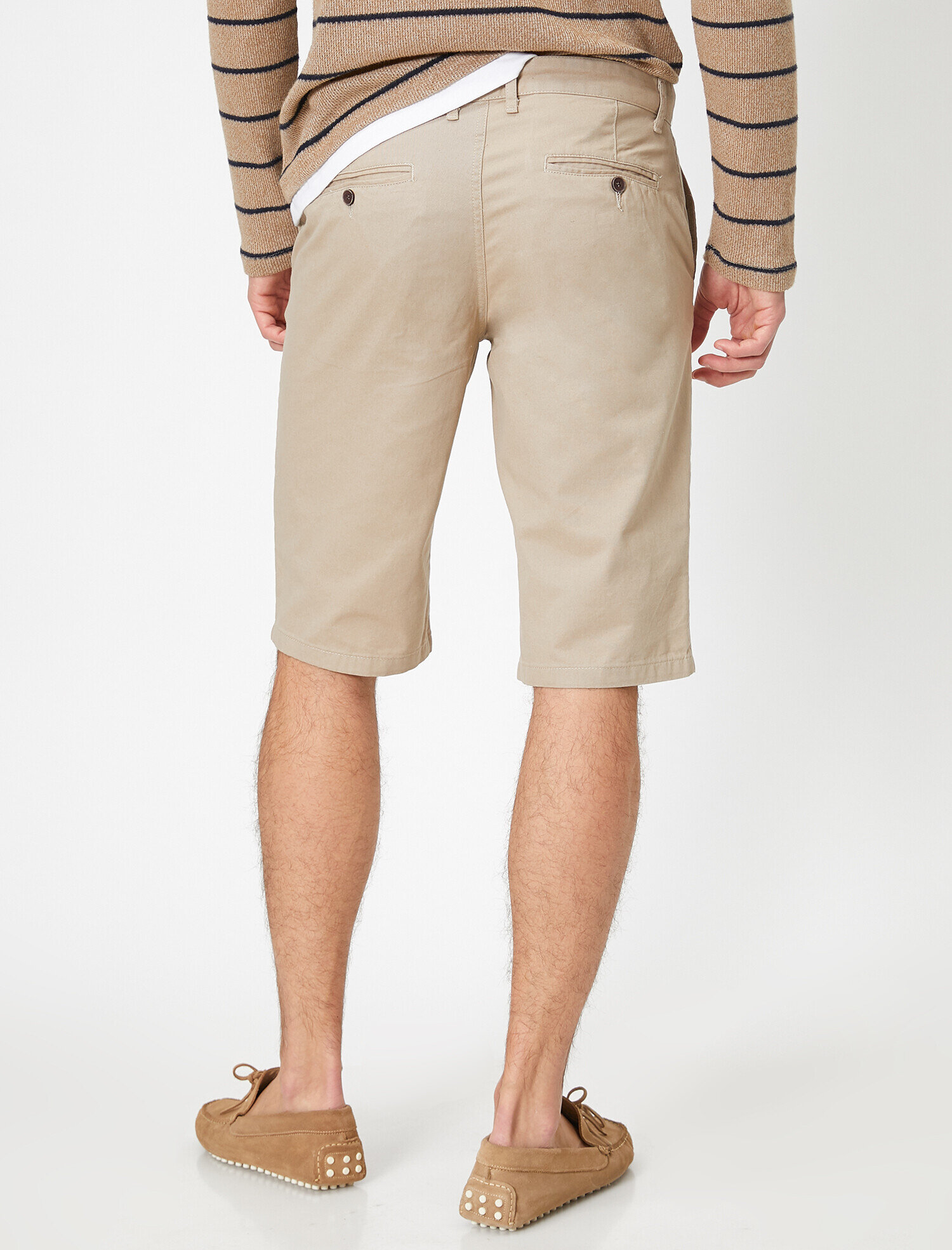   Cep Detaylı Slim Fit Şort