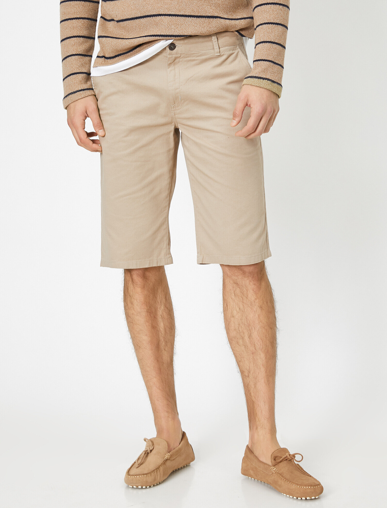   Cep Detaylı Slim Fit Şort