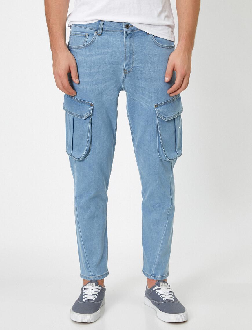   Jogger Fit Jean Kot Pantolon