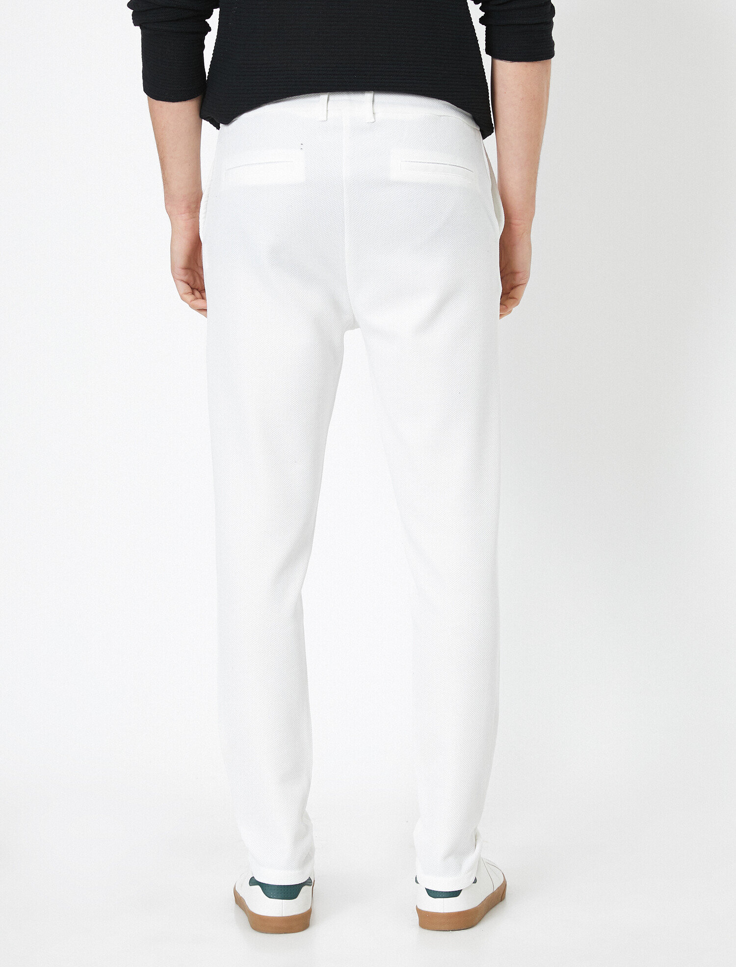   Beli Bağlamalı Cep Detaylı Dar Kesim Pantolon