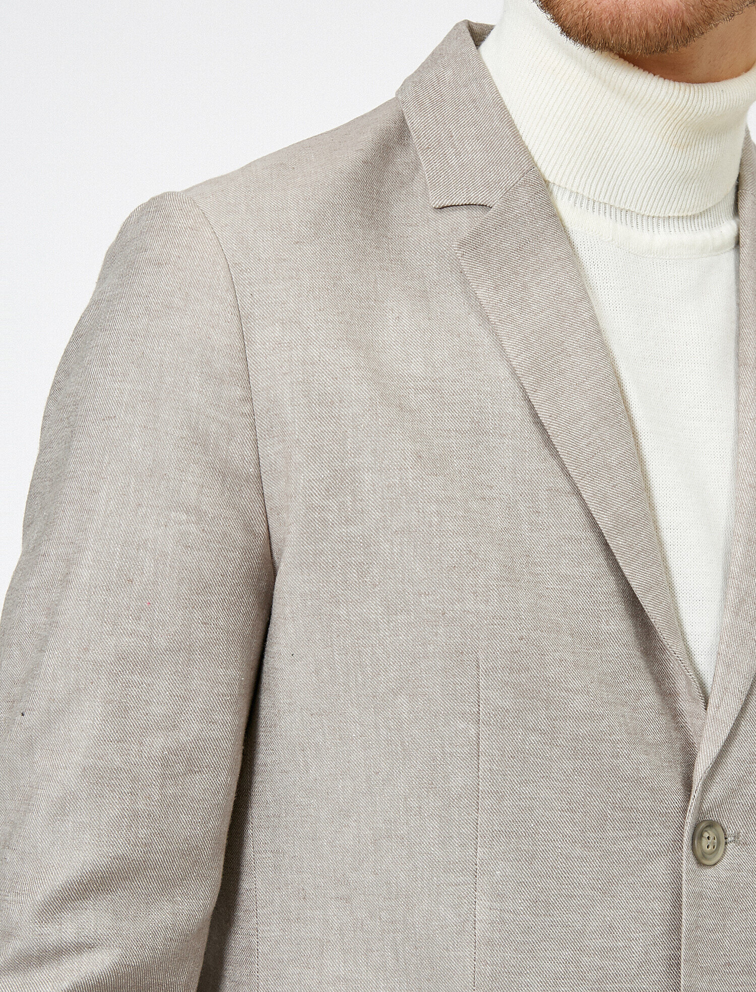   Cep Detaylı Düğmeli Blazer Ceket