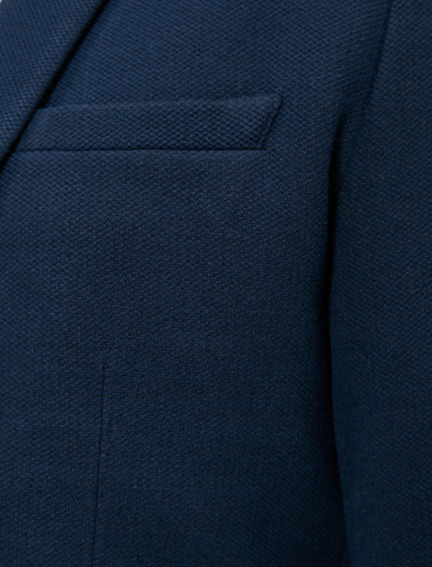 Cep Detaylı Düğmeli Blazer Ceket