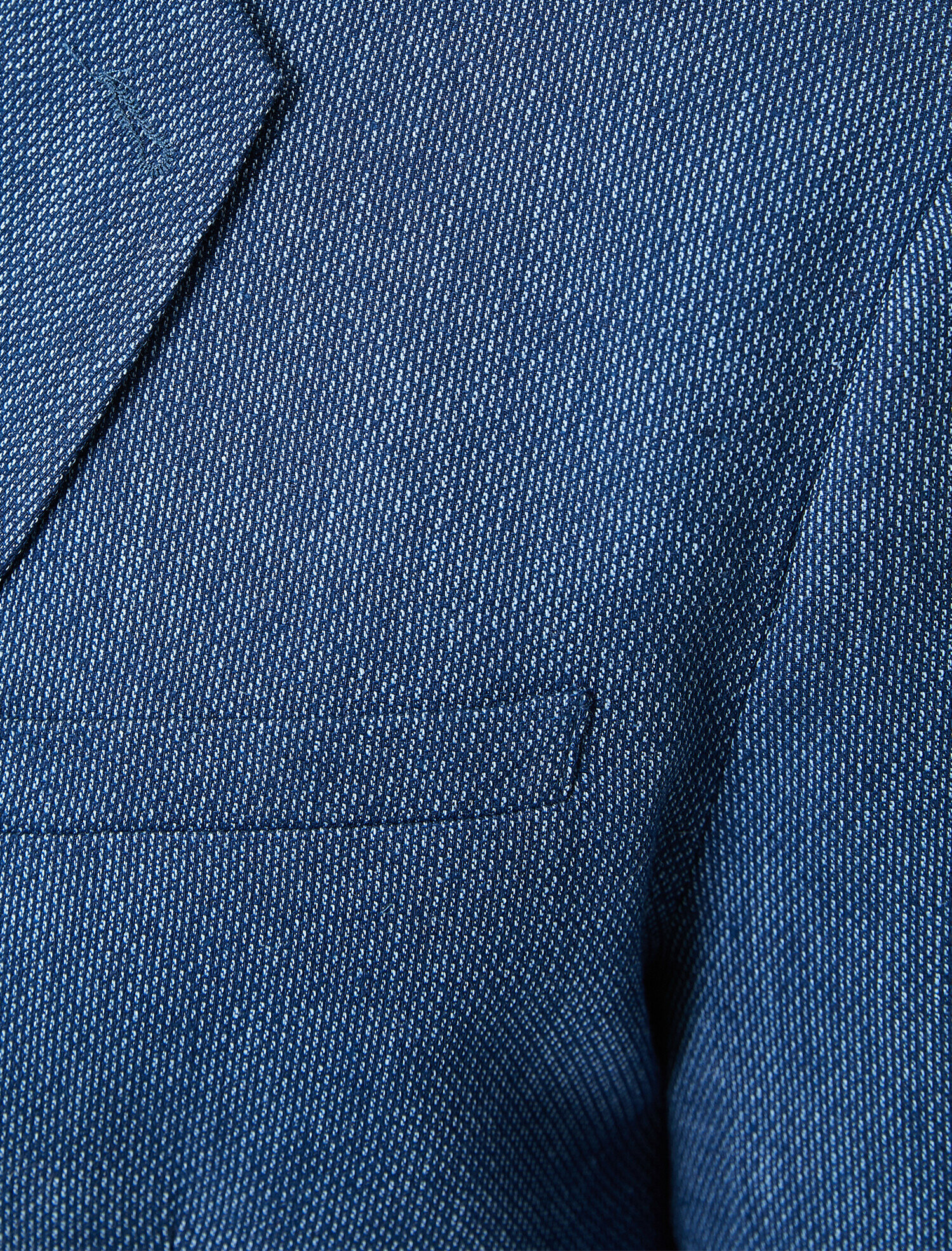 Cep Detaylı Düğmeli Blazer Ceket