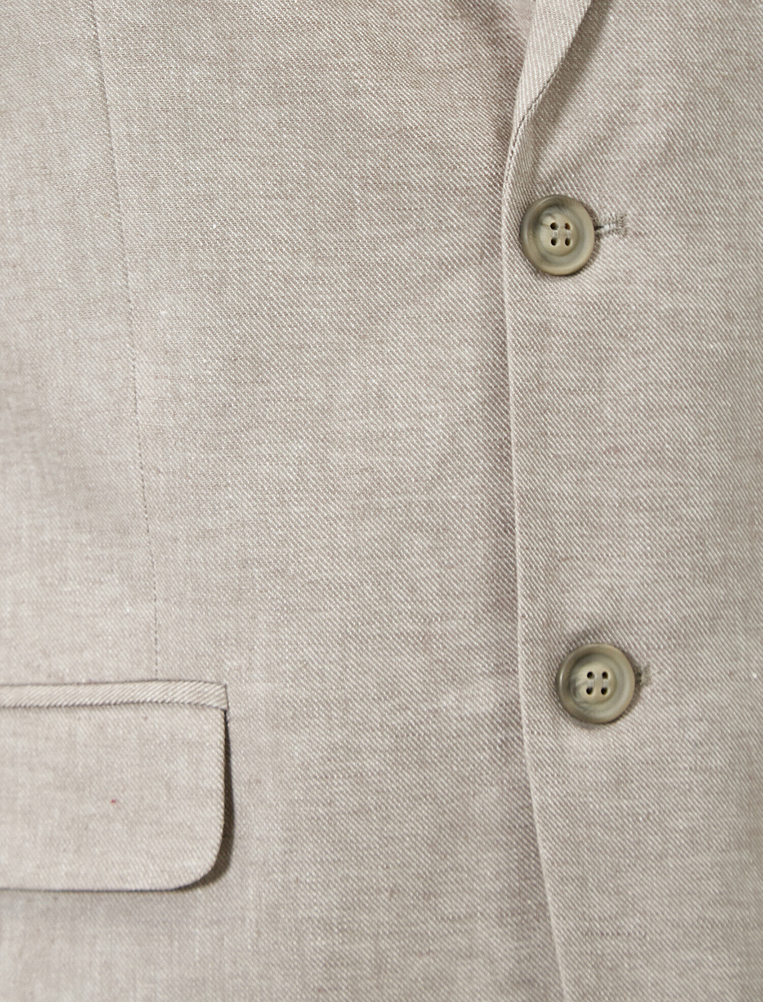   Cep Detaylı Düğmeli Blazer Ceket