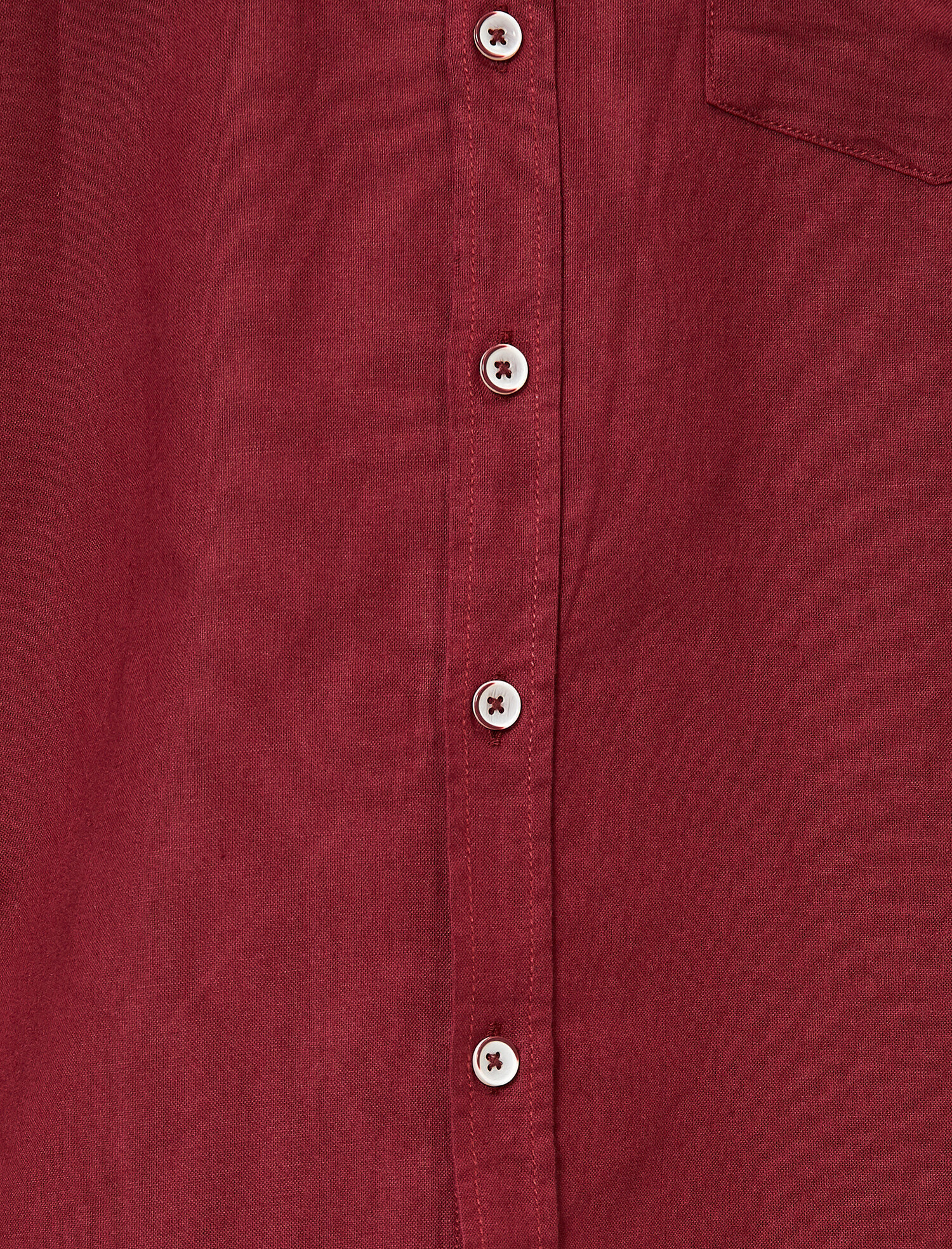   Uzun Kollu Tek Cepli Regular Fit Gömlek