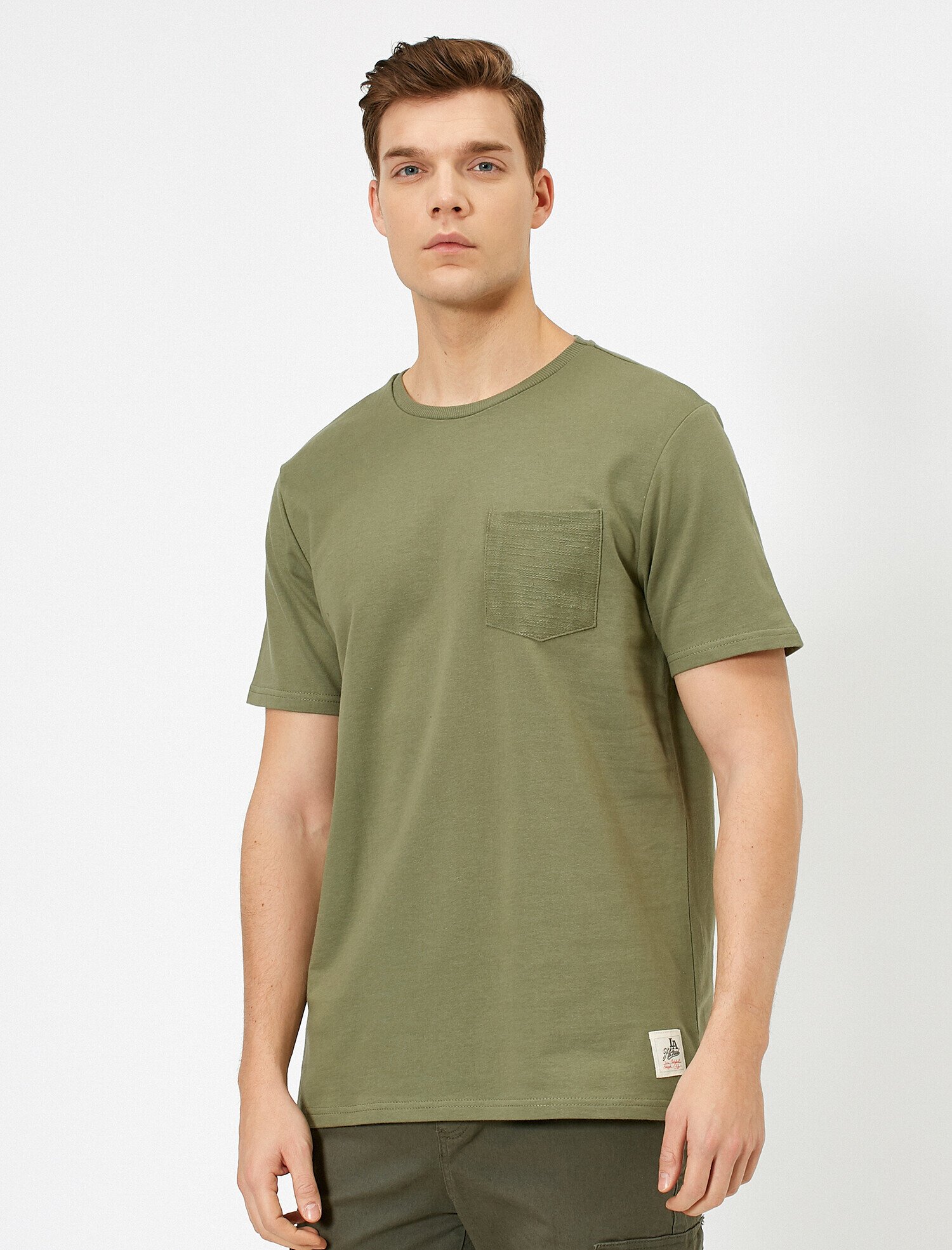   Bisiklet Yaka Tişört