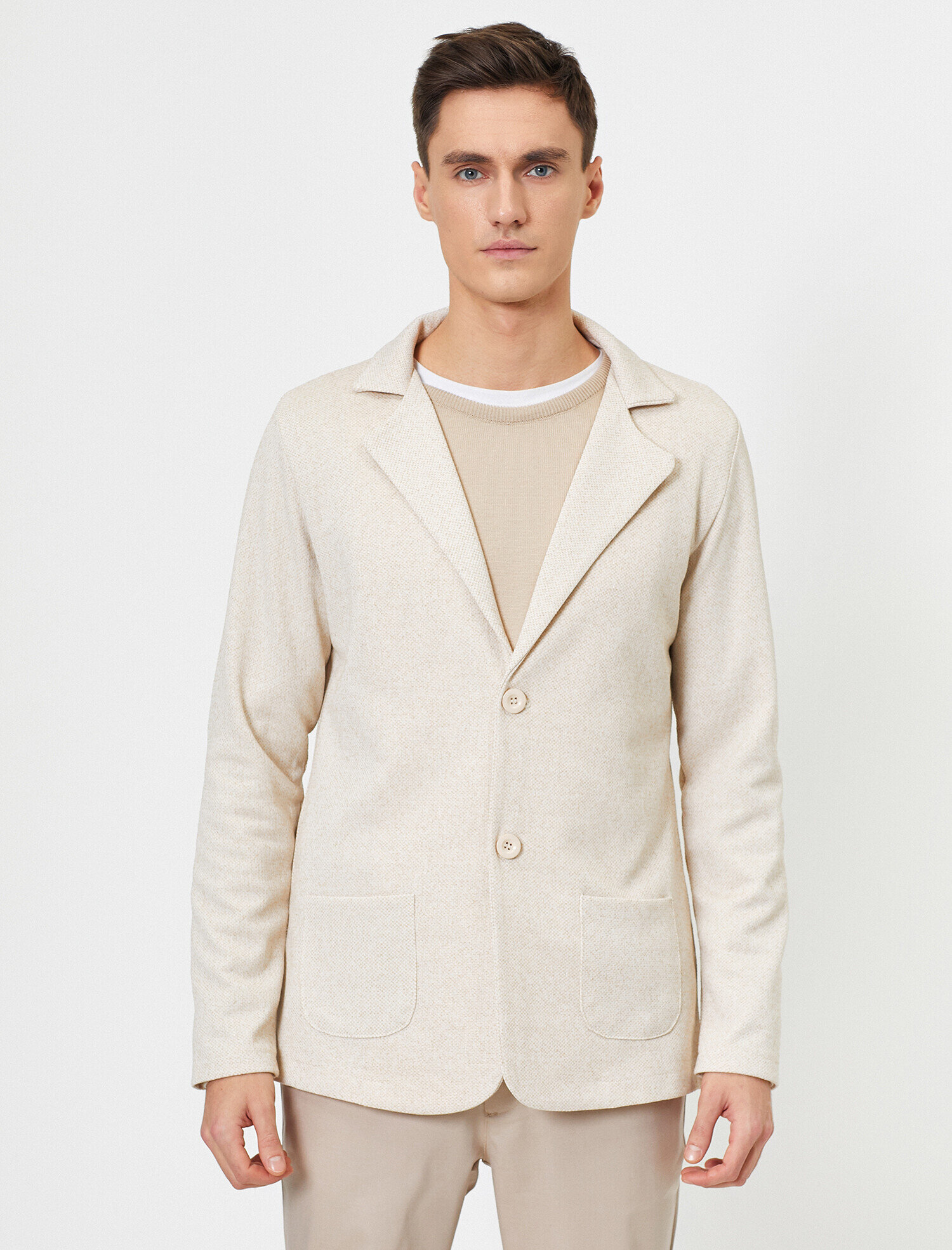   Düğme Detaylı Blazer Form Slim Fit Hırka
