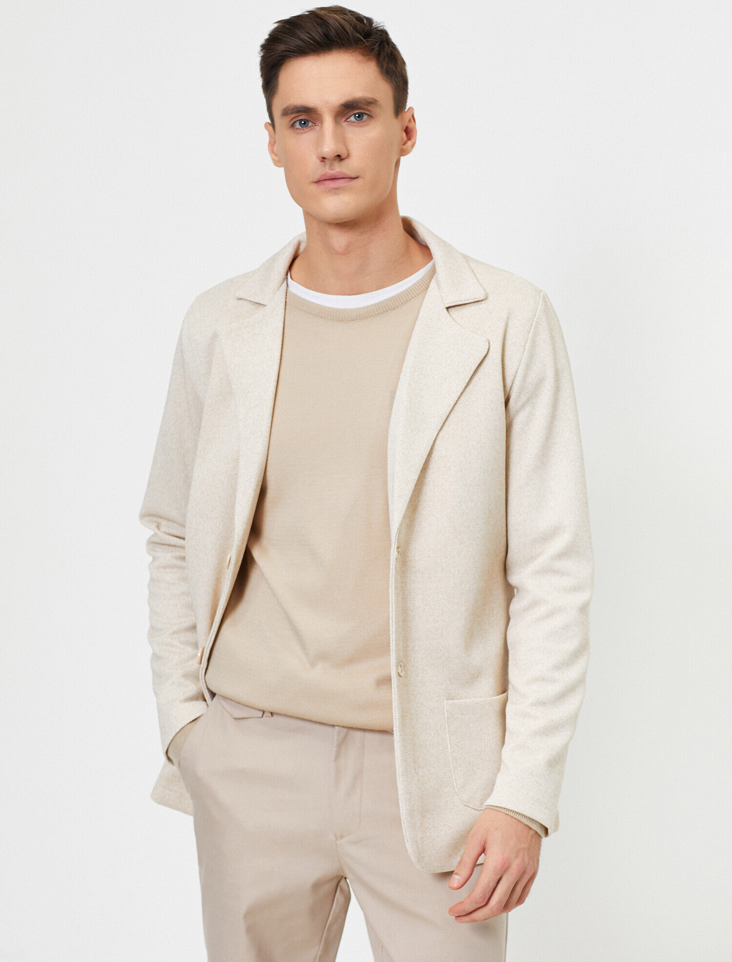   Düğme Detaylı Blazer Form Slim Fit Hırka