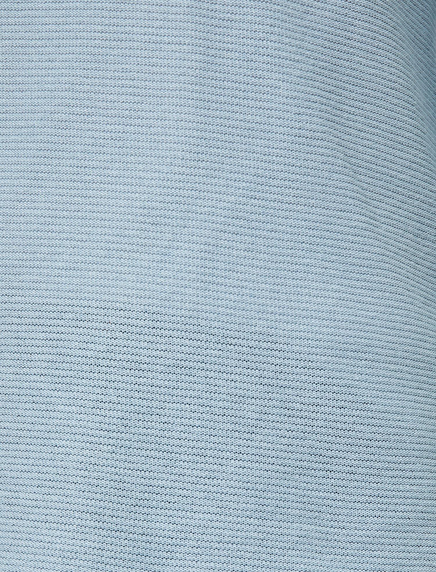   Bisiklet Yaka Dokulu Kumaş Mevsimlik Slim Fit Kazak