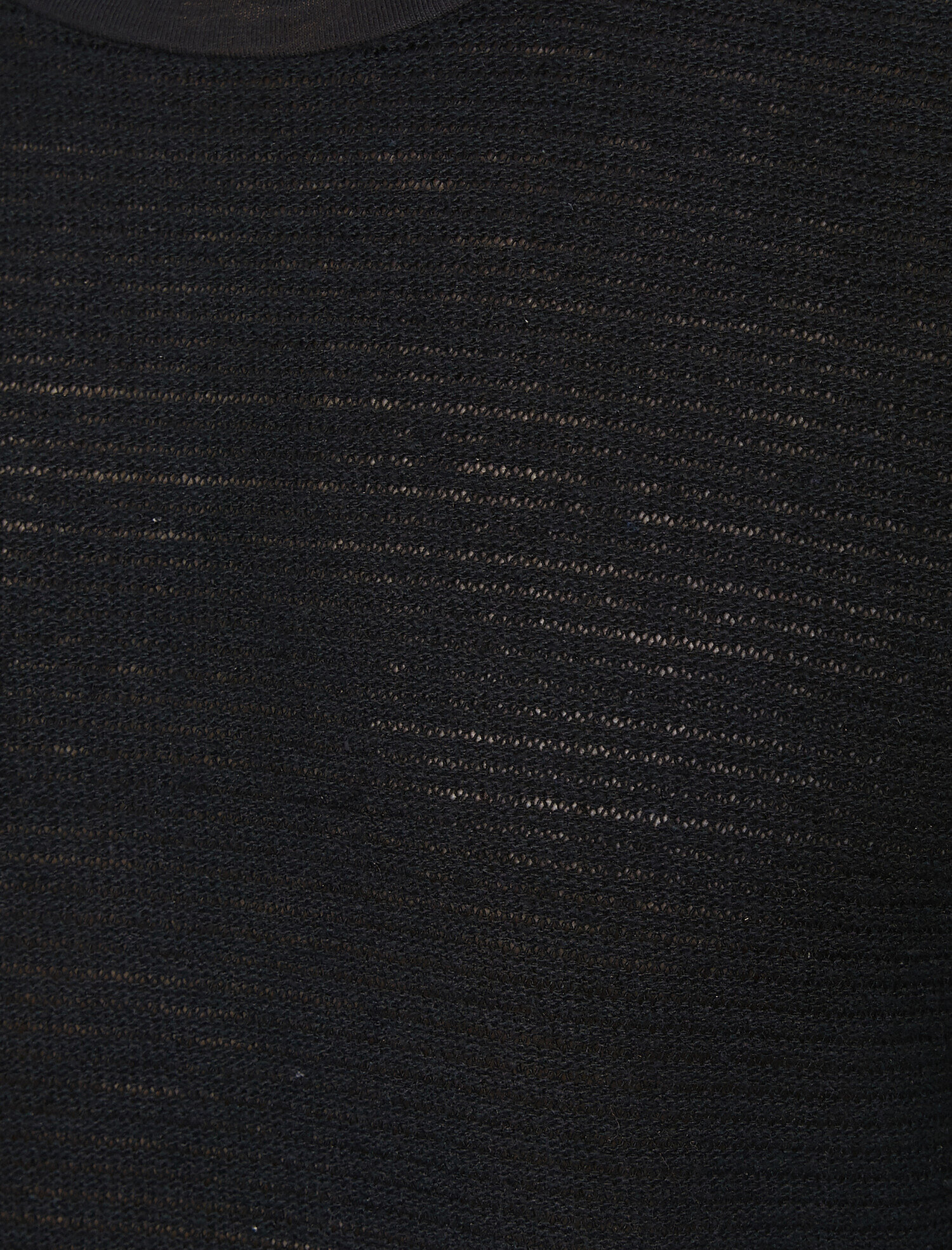 Bisiklet Yaka Dokulu Kumaş Mevsimlik Slim Fit Kazak