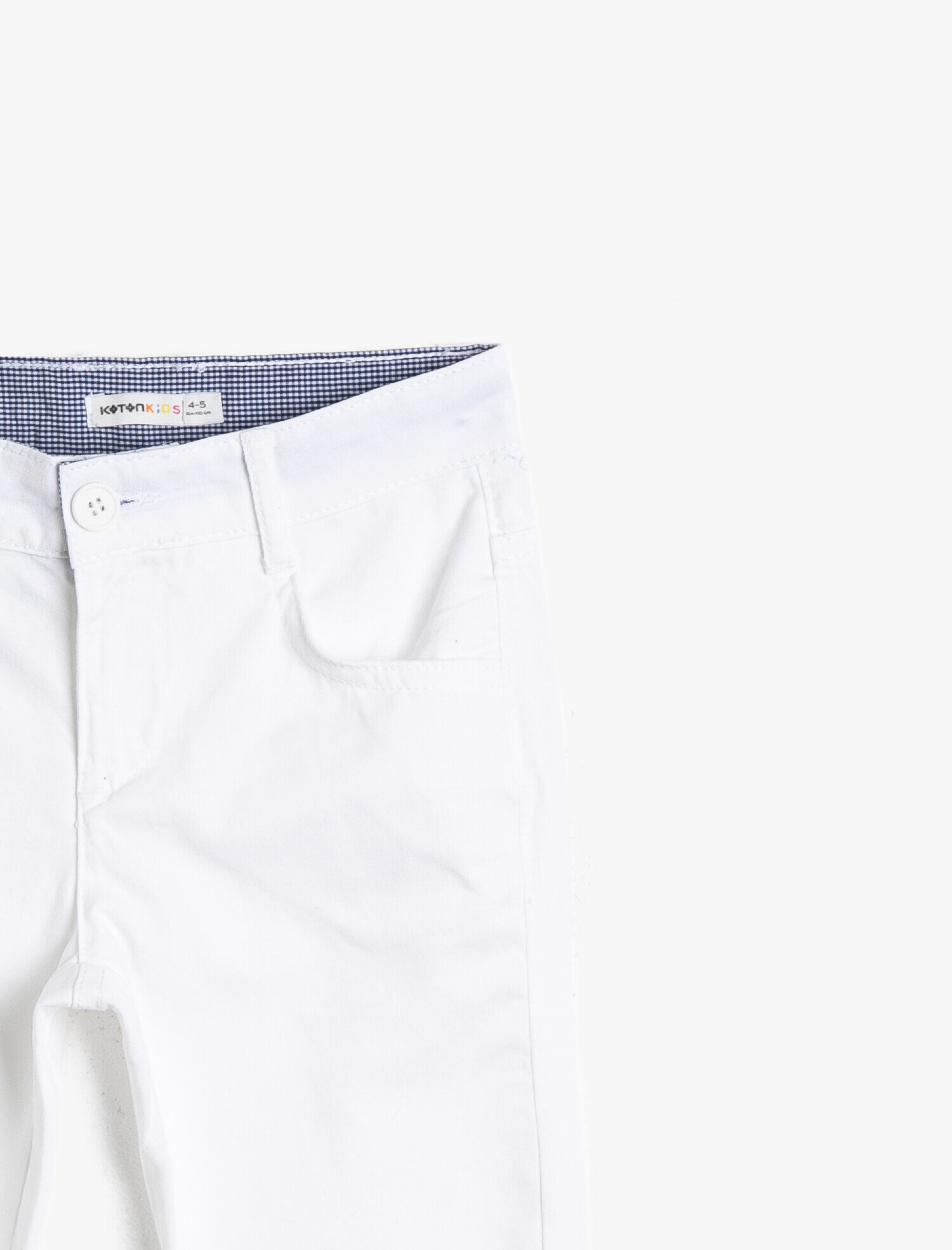  Erkek Çocuk 5 Cep Pamuk Gabardin Basic Pantalon