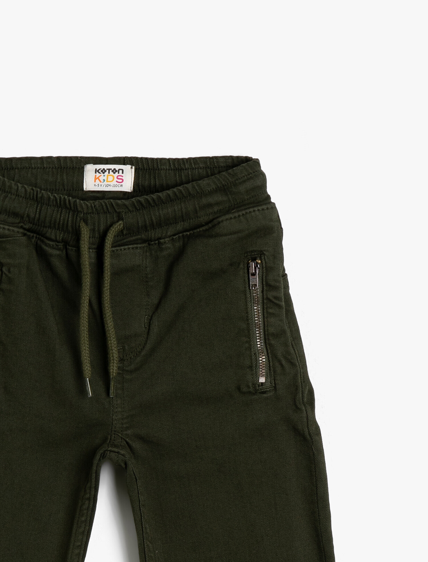  Erkek Çocuk Kot Pantolon Jogger Beli Bağlamalı Cepli - Jegging Jean