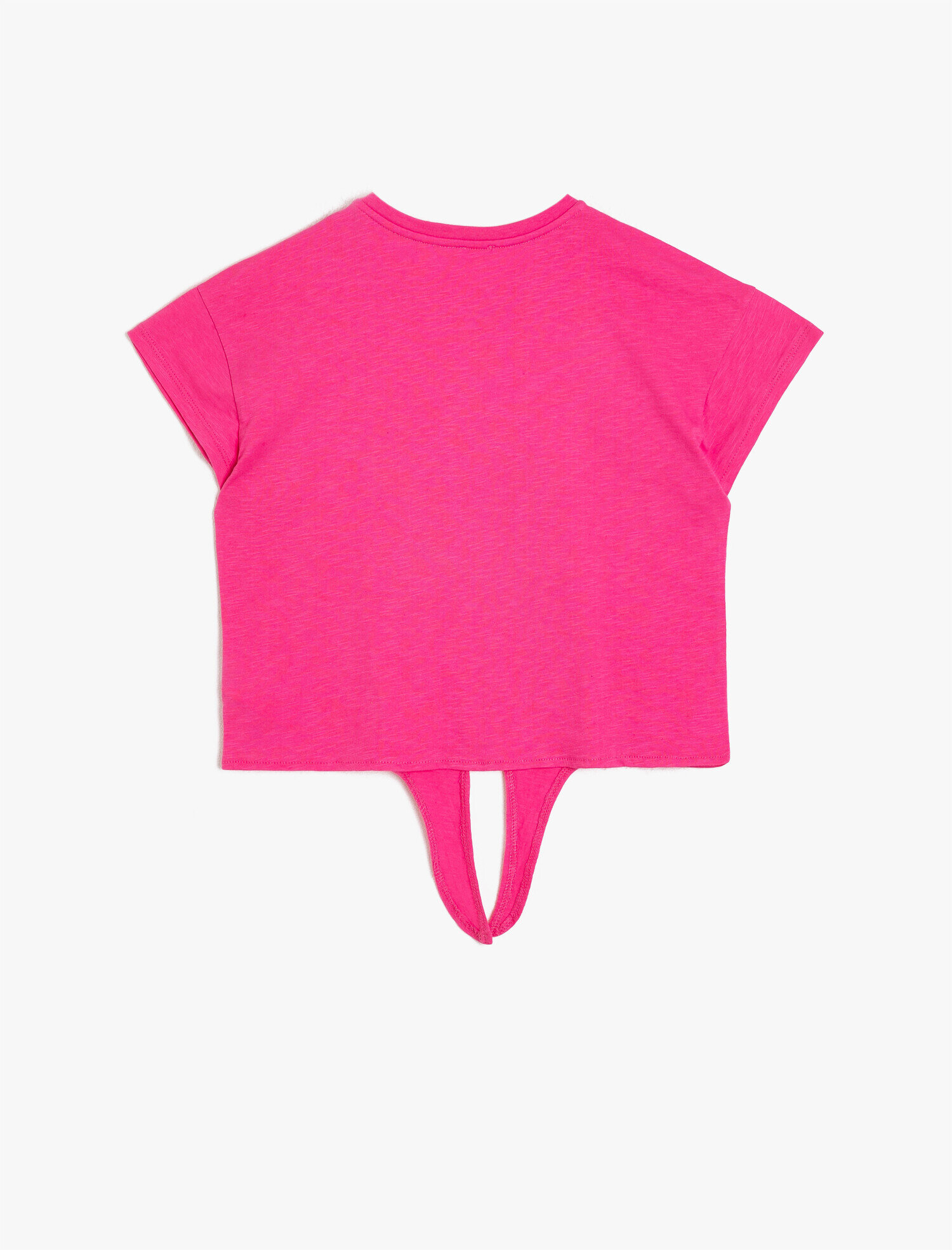  Kız Çocuk Pul Detaylı Tişört