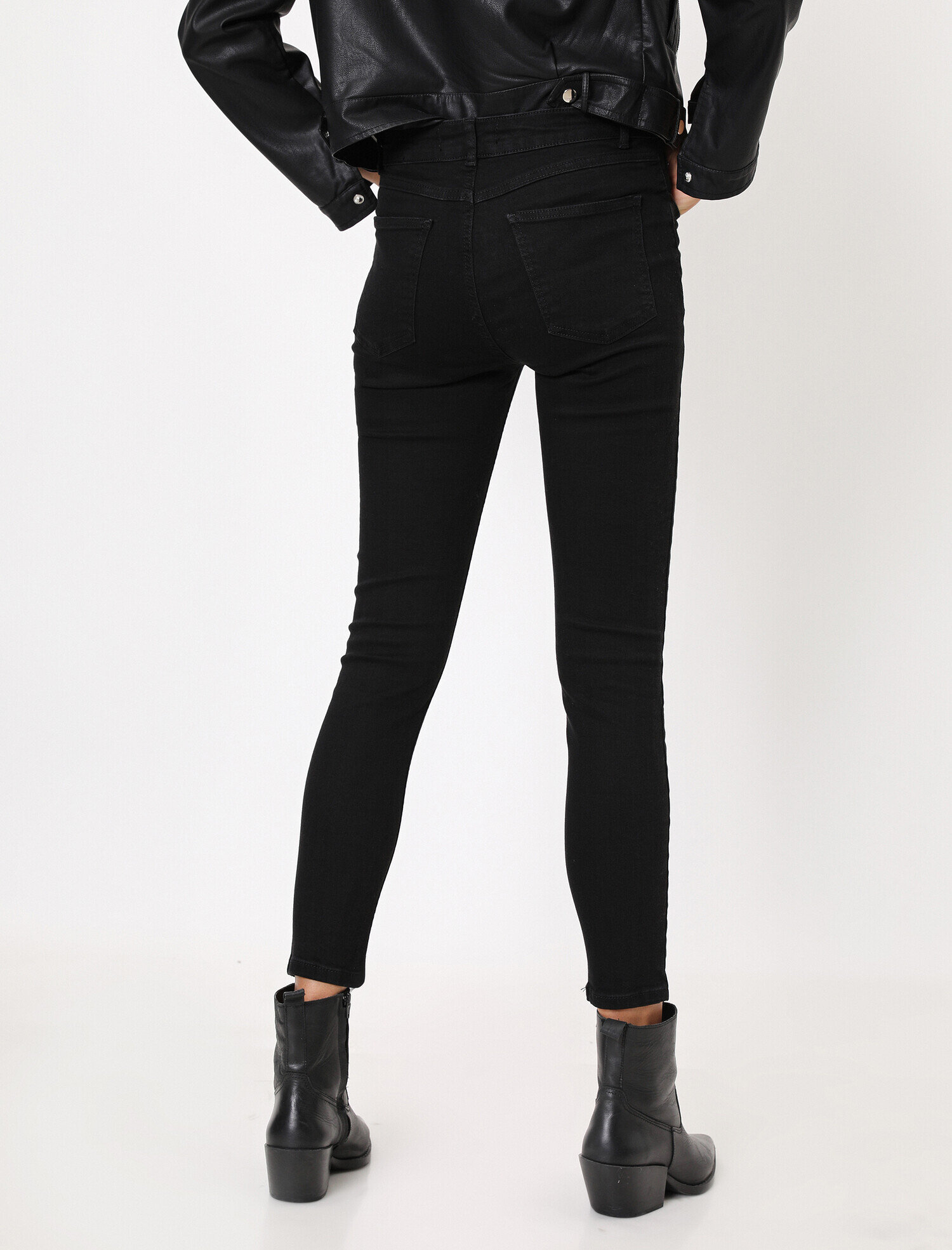   Carmen Yüksek Bel Comfort Strech Yırtık Detaylı Jean Pantolon