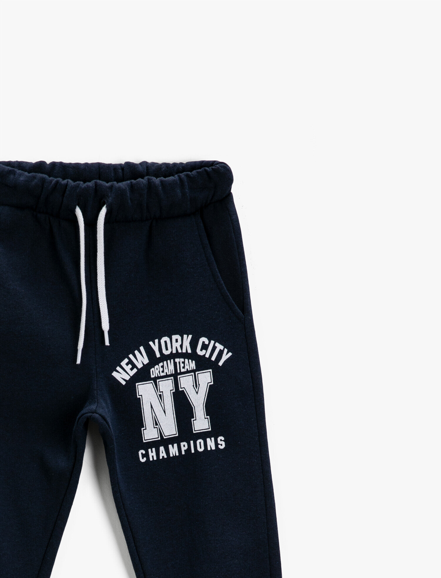 Erkek Çocuk Belden Bağlamalı Baskılı Eşofman Altı