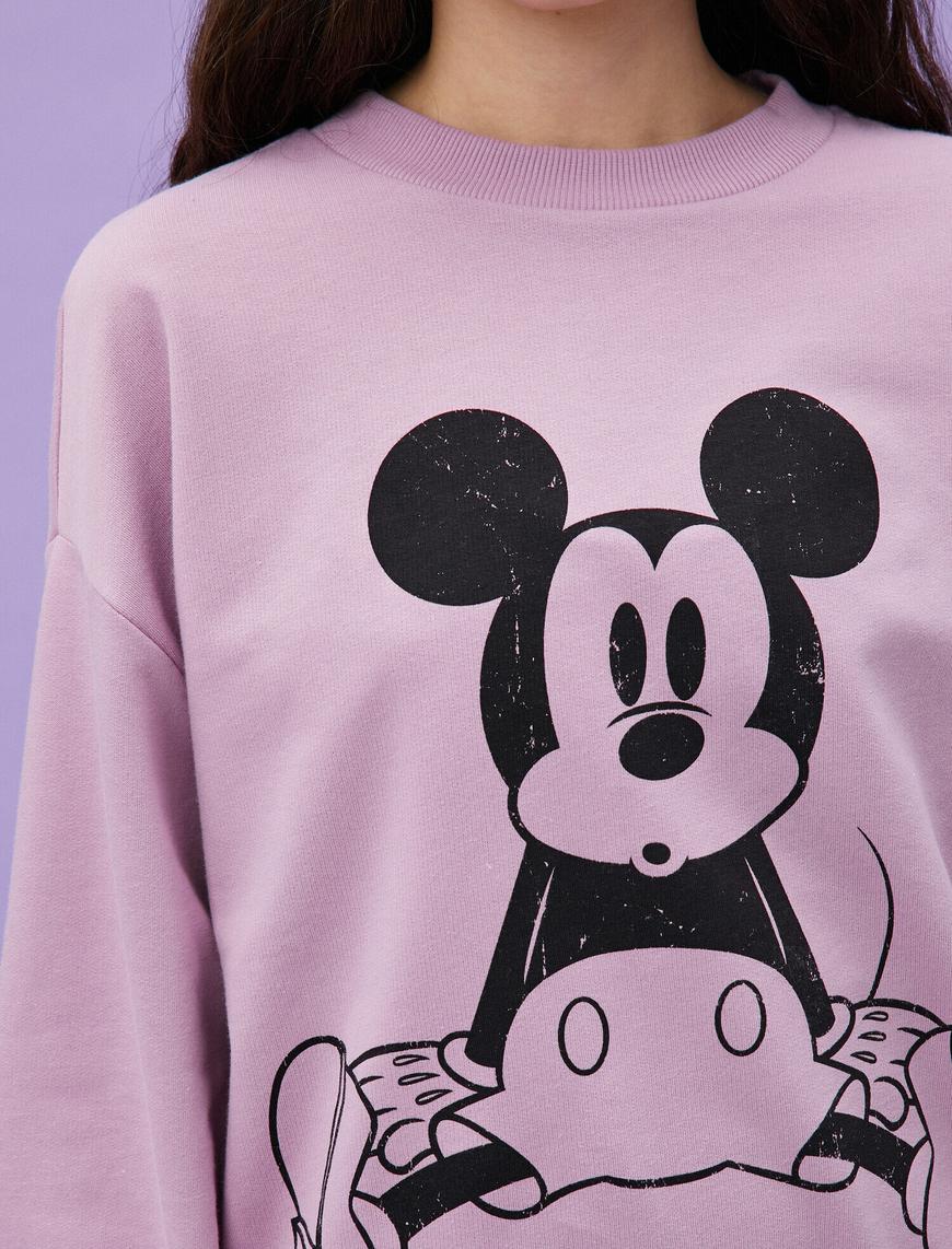   Pamuklu Disney Lisanslı Sweatshirt