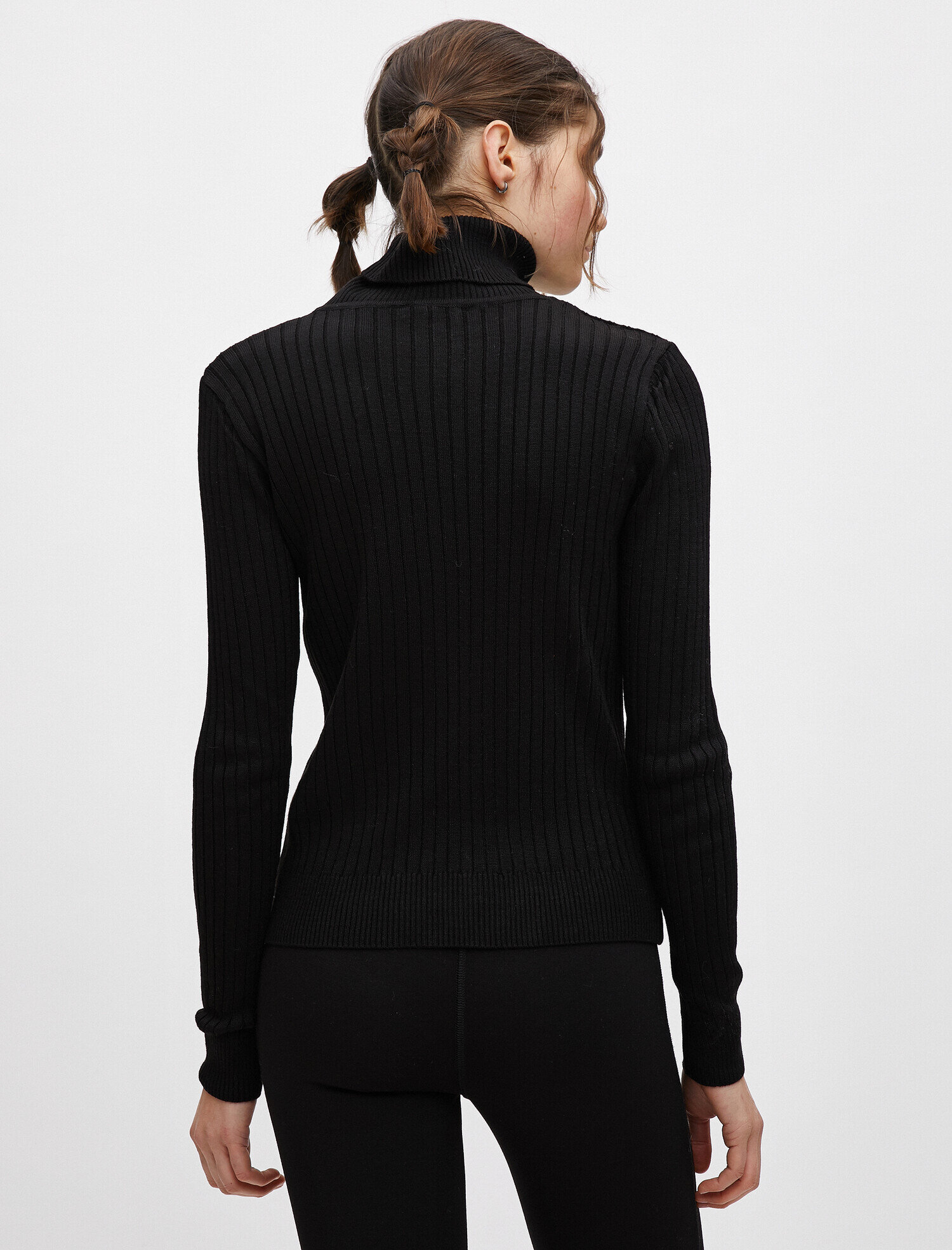   Balıkçı Yaka Uzun Kollu Triko Kazak