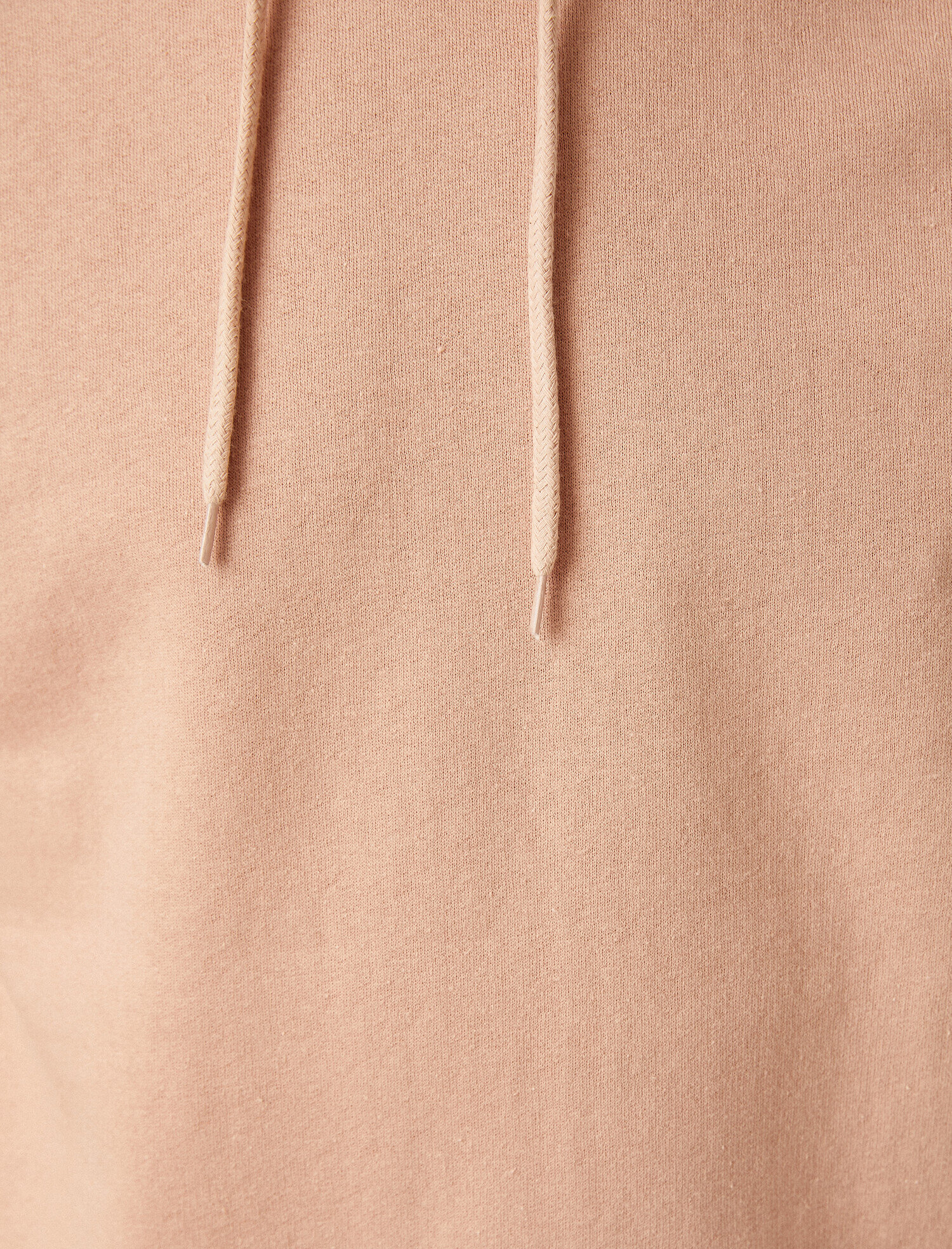   Basic Uzun Kollu Kapüşonlu Pamuklu Sweatshirt