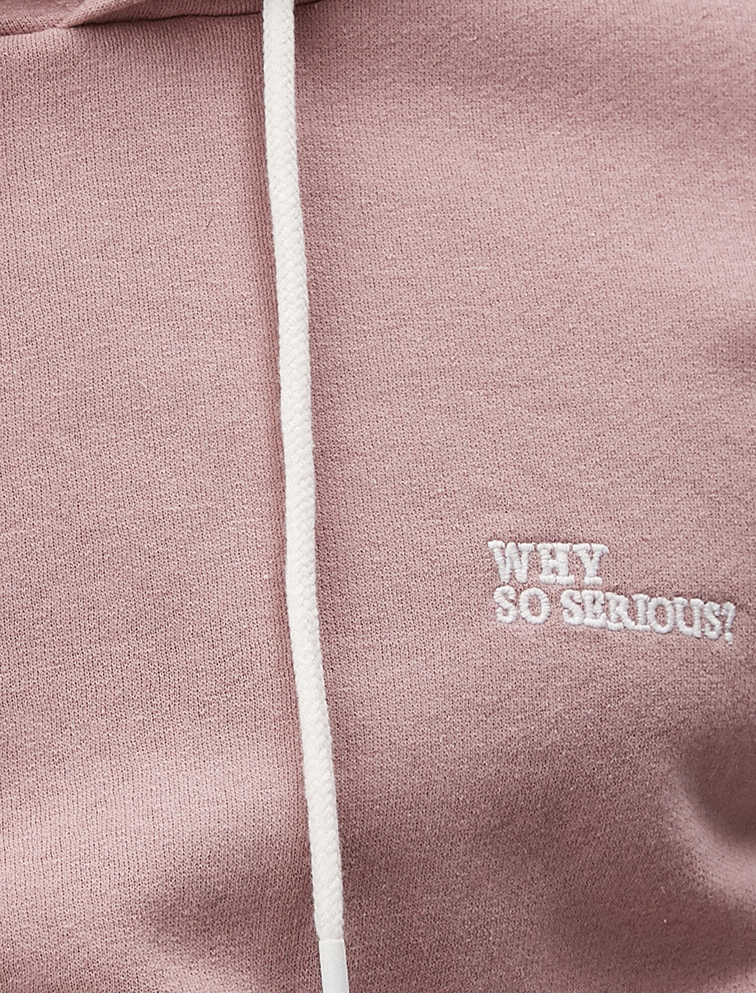   Uzun Kollu Kapüşonlu Slogan Baskılı Sweatshirt