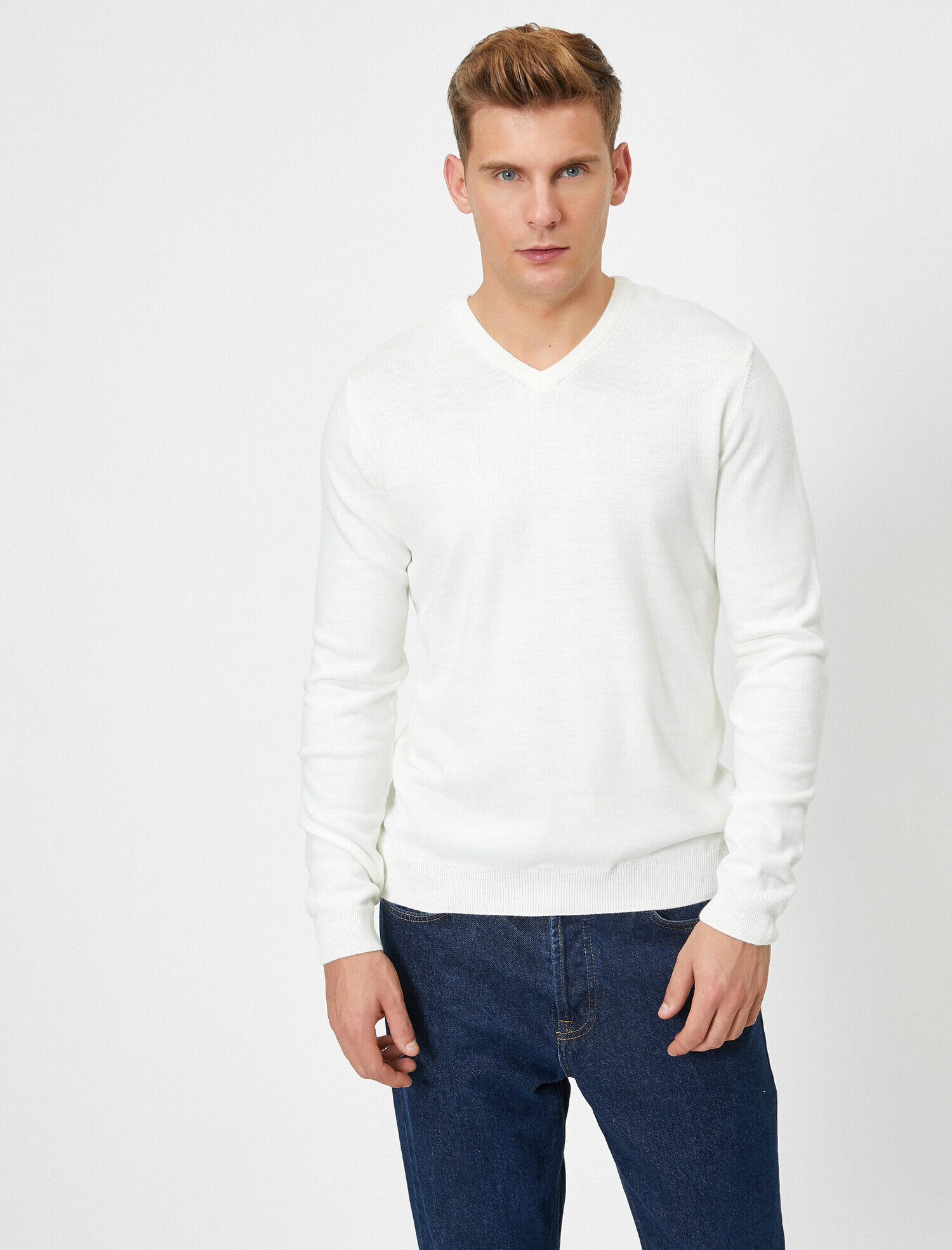   V Yaka Triko Kazak Uzun Kollu