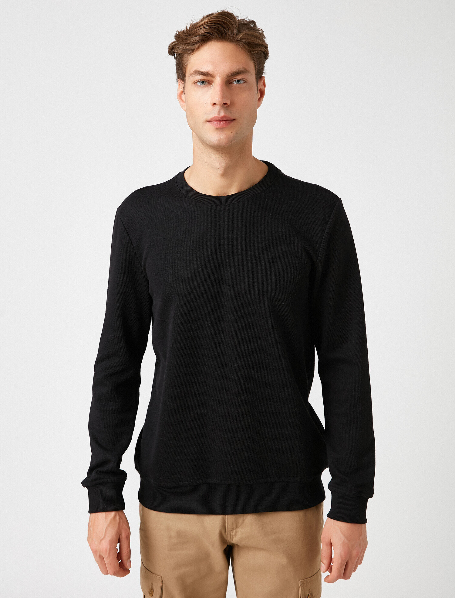   Bisiklet Yaka Basic Kazak