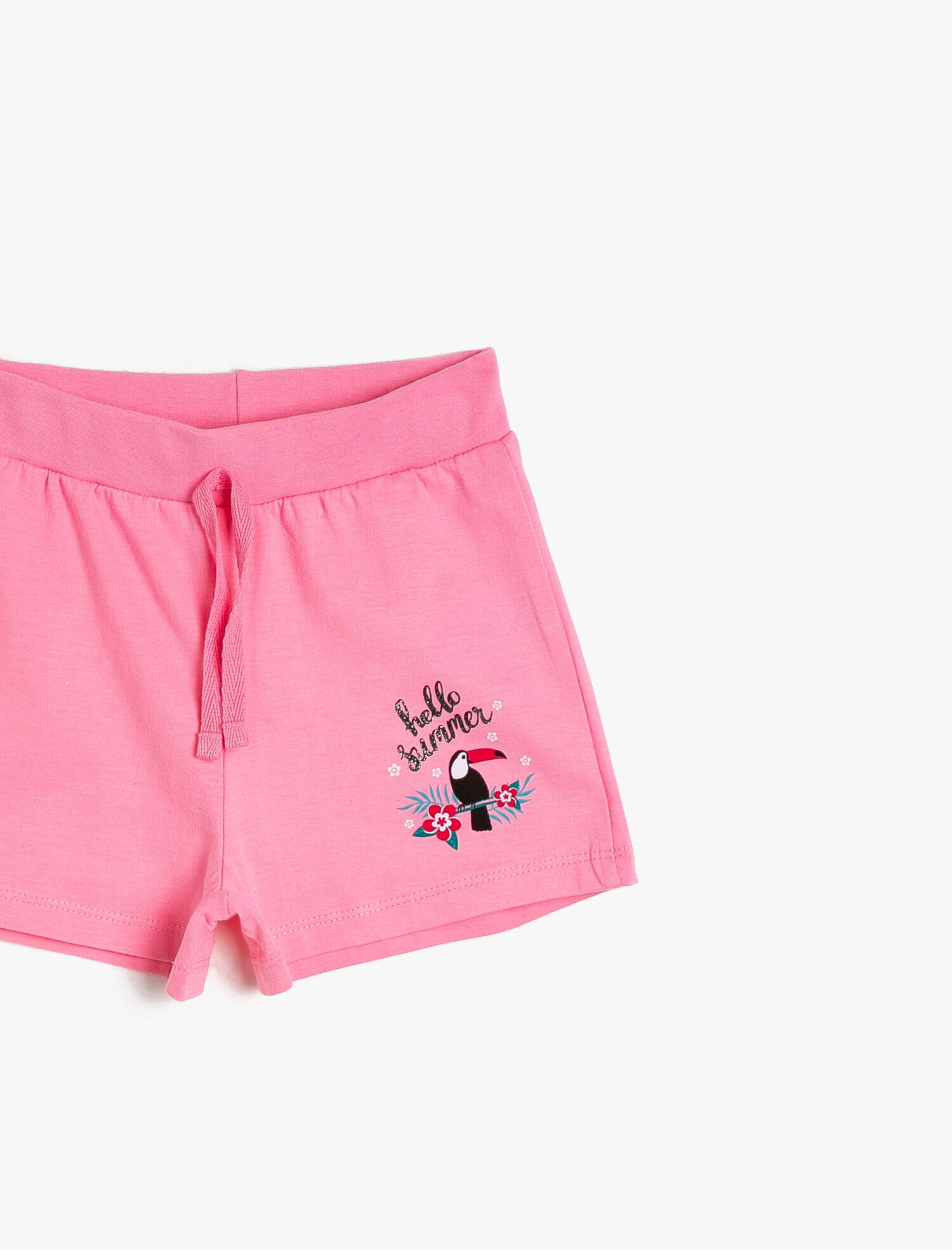  Kız Çocuk Baskılı Şort