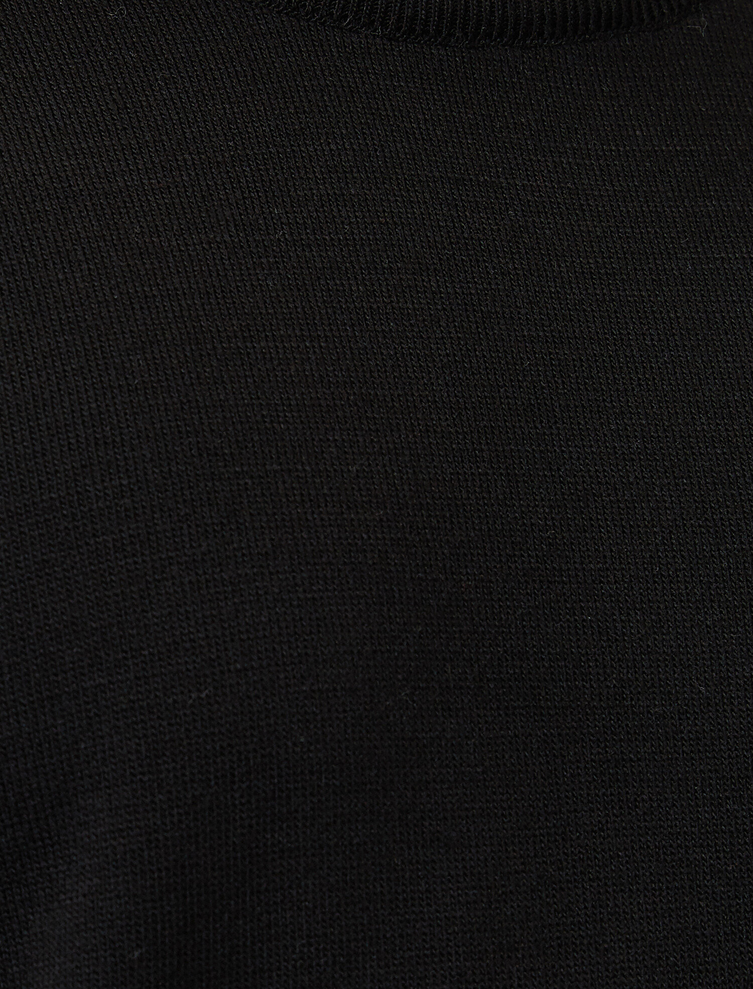   Basic Triko Kazak Bisiklet Yaka Uzun Kollu