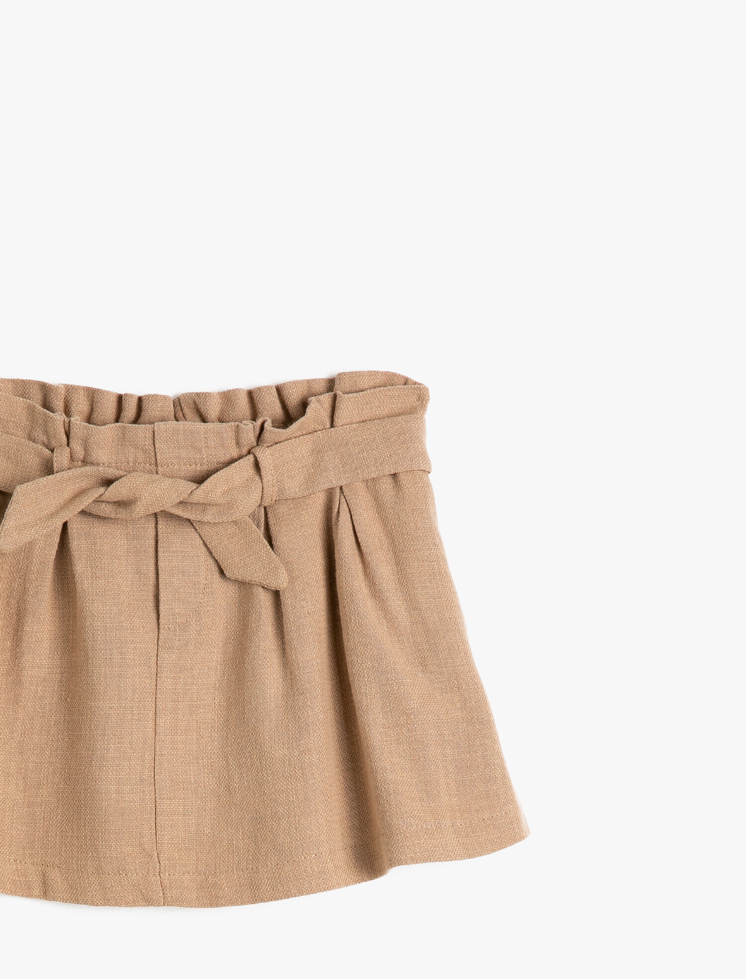  Kız Çocuk Normal Bel Beli Bağlamalı Etek