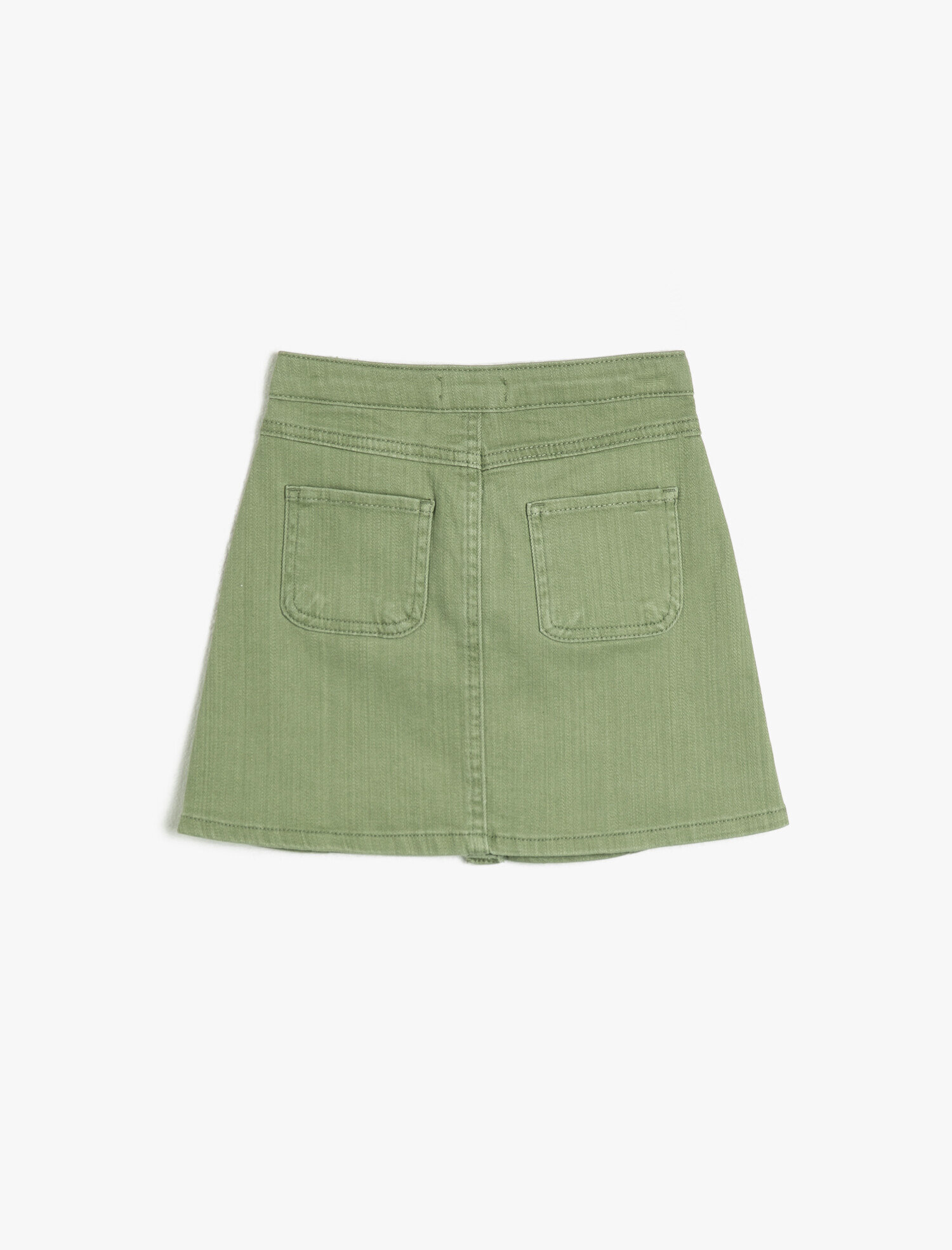  Kız Çocuk İnce Esnek Yumuşak Kumaştan Diz Üstü Etek