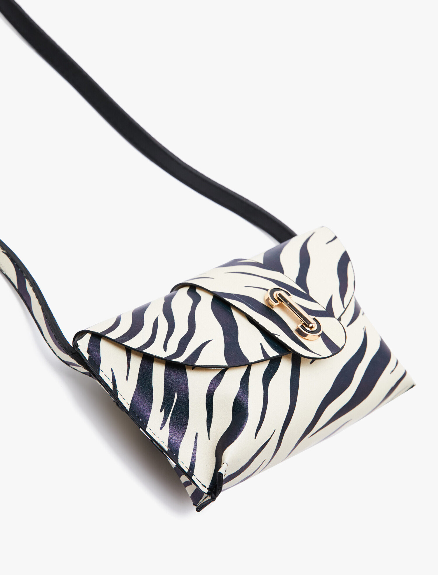  Kadın Zebra Desenli Çanta