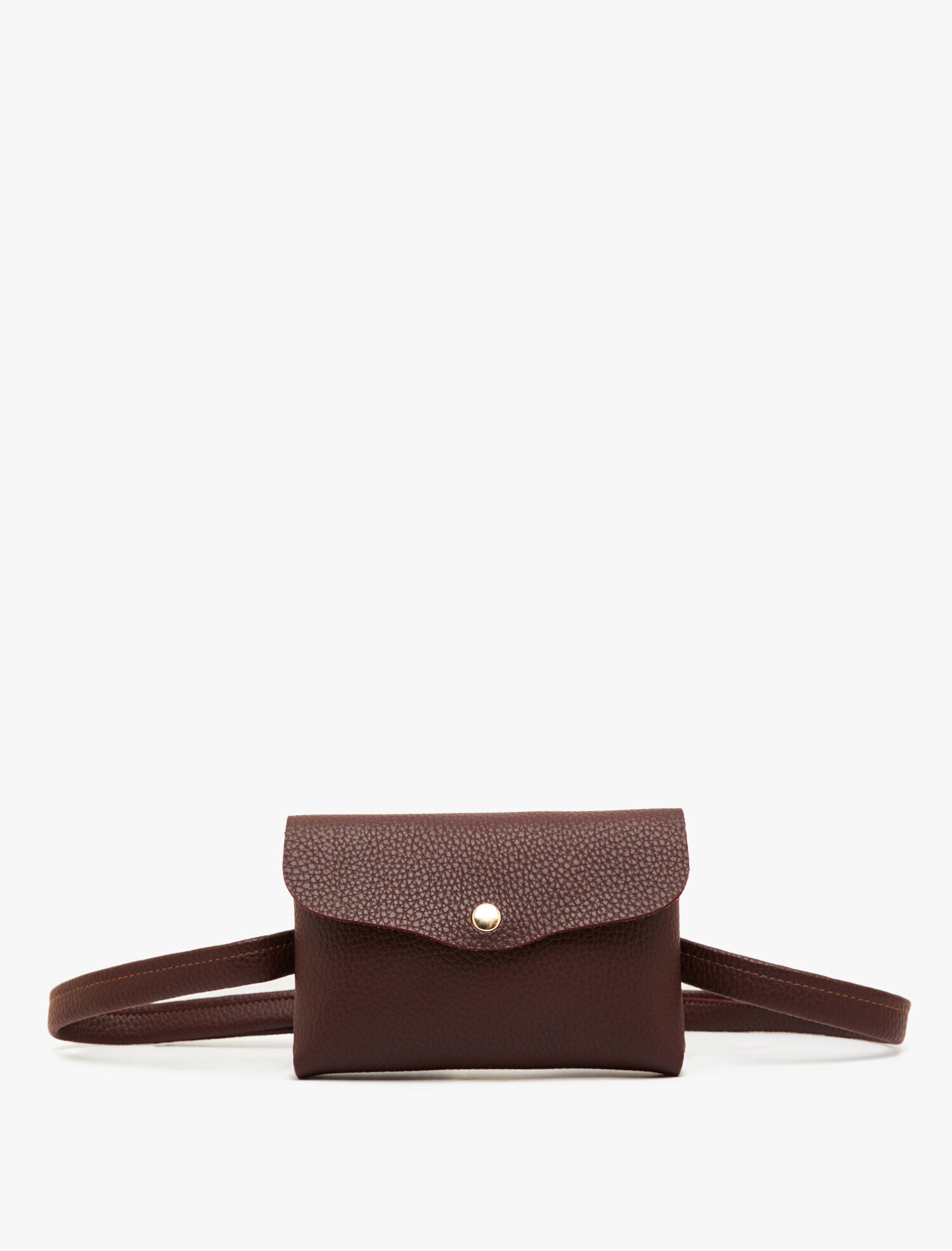 Kadın Deri Görünümlü Bel Çantası