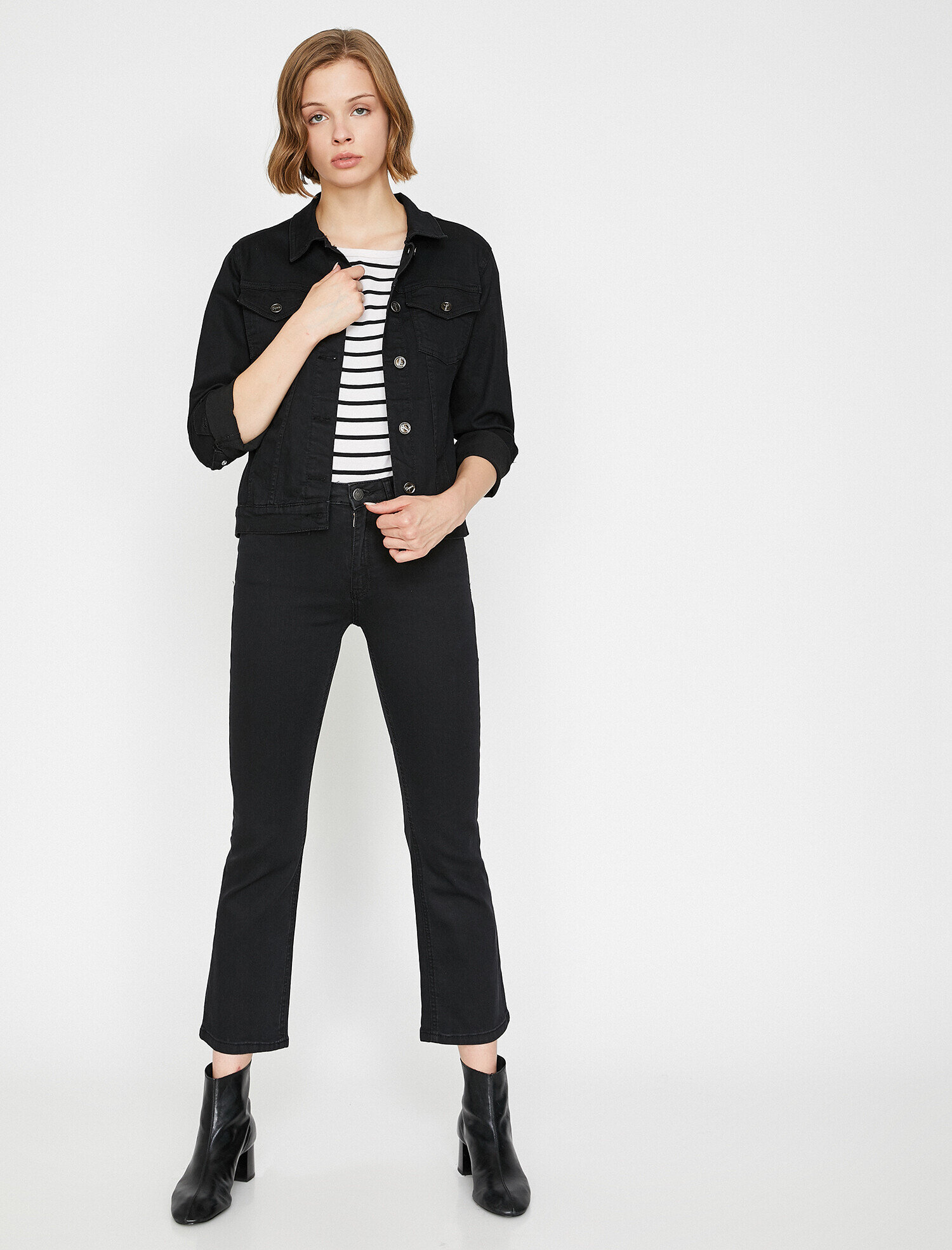   İspanyol Paça Kot Pantolon