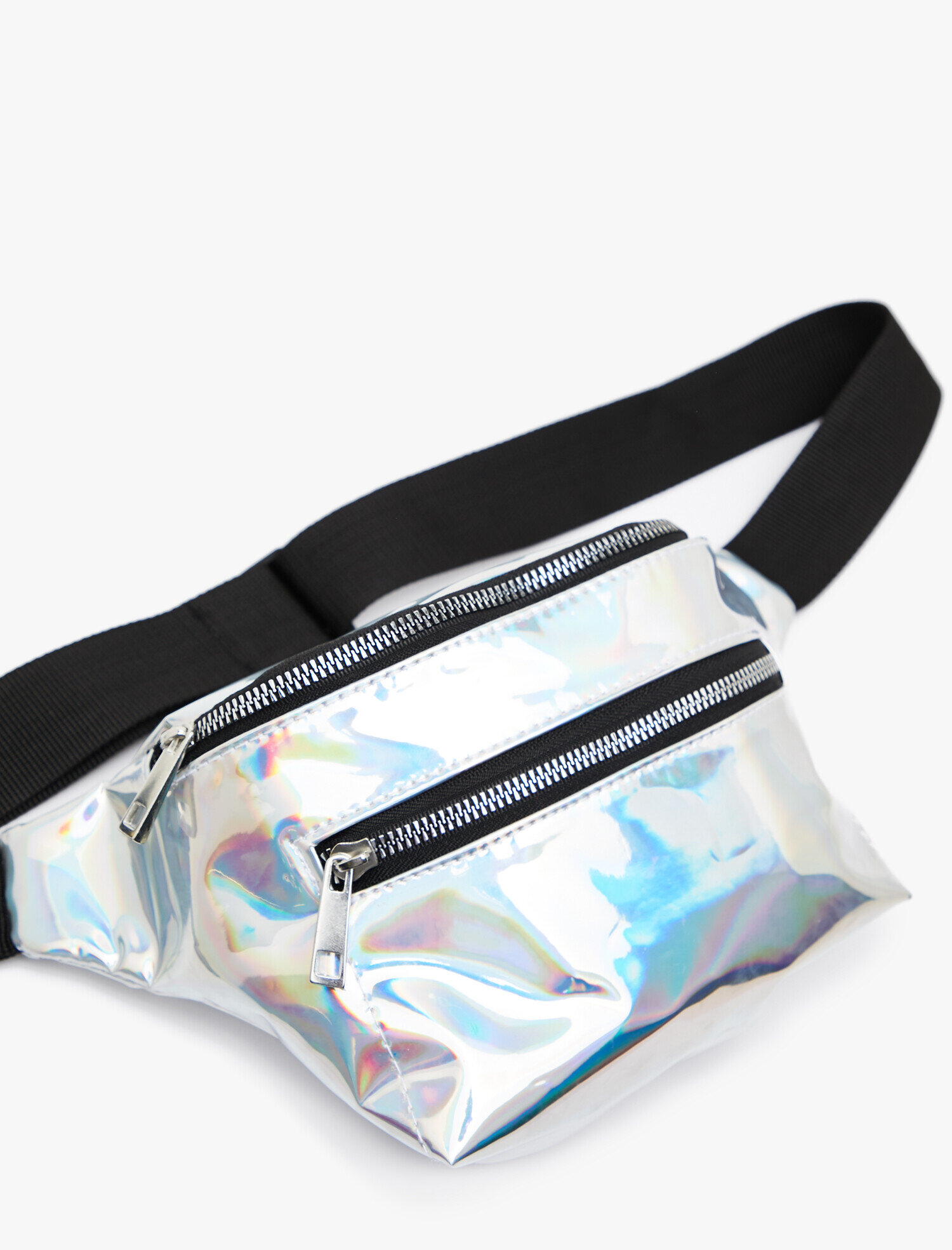  Kadın Fermuar Detaylı Bel Çantası