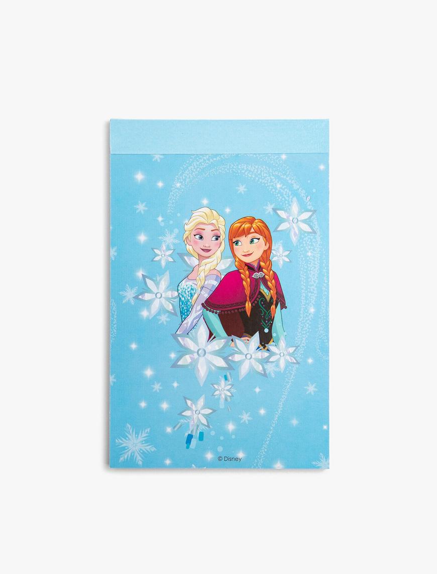  Kadın Frozen Lisanslı Hologramlı Not Defteri