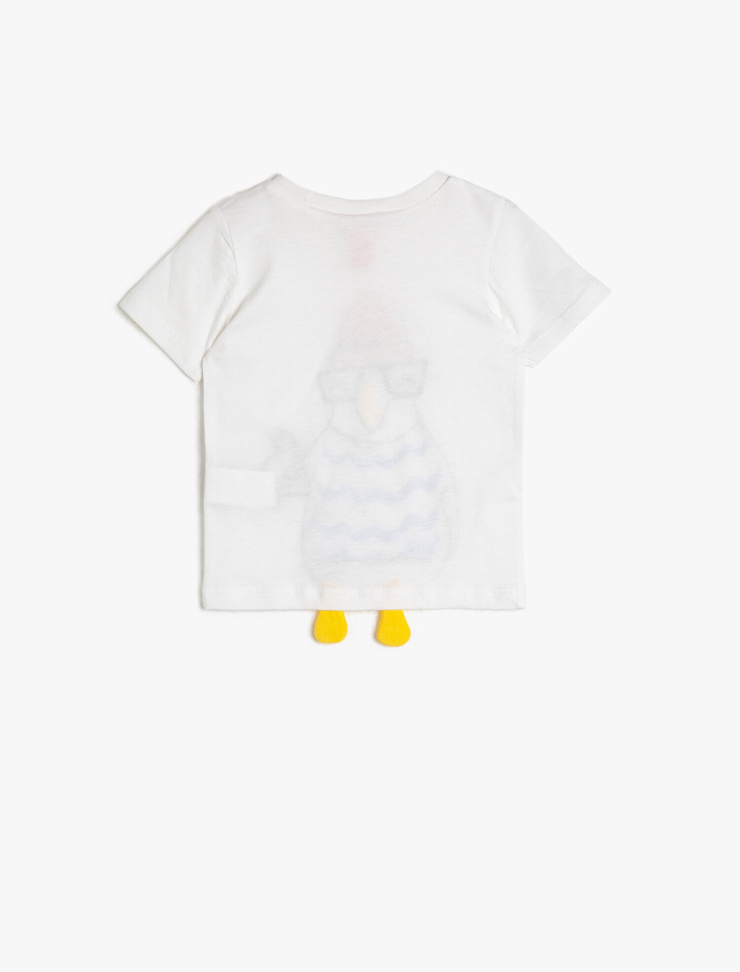  Erkek Bebek Baskılı Tişört Kısa Kollu