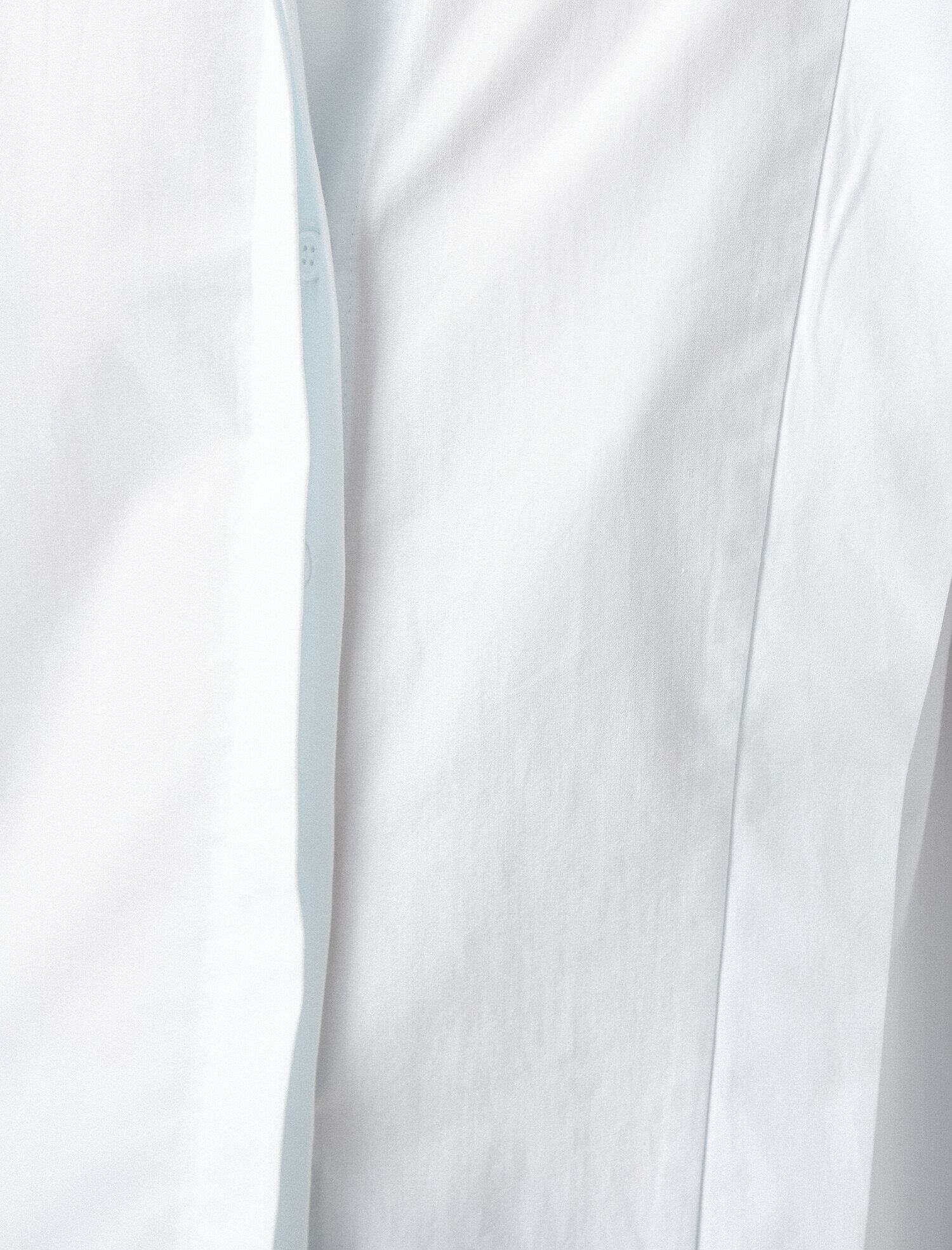 Oversize  Gömlek Poplin Omuz Detaylı Pamuklu