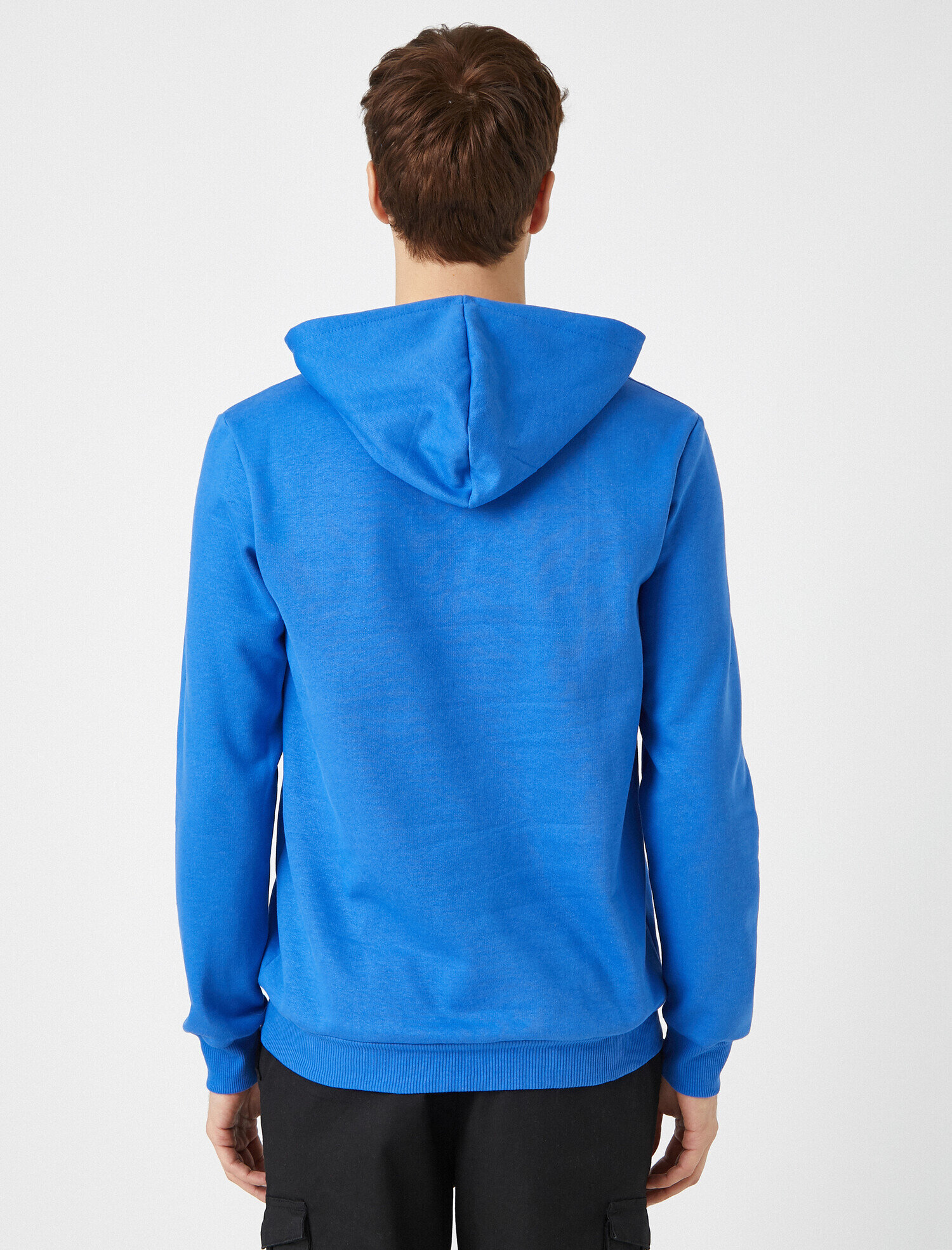   Superman Lisanslı Baskılı Kapüşonlu Uzun Kollu Sweatshirt