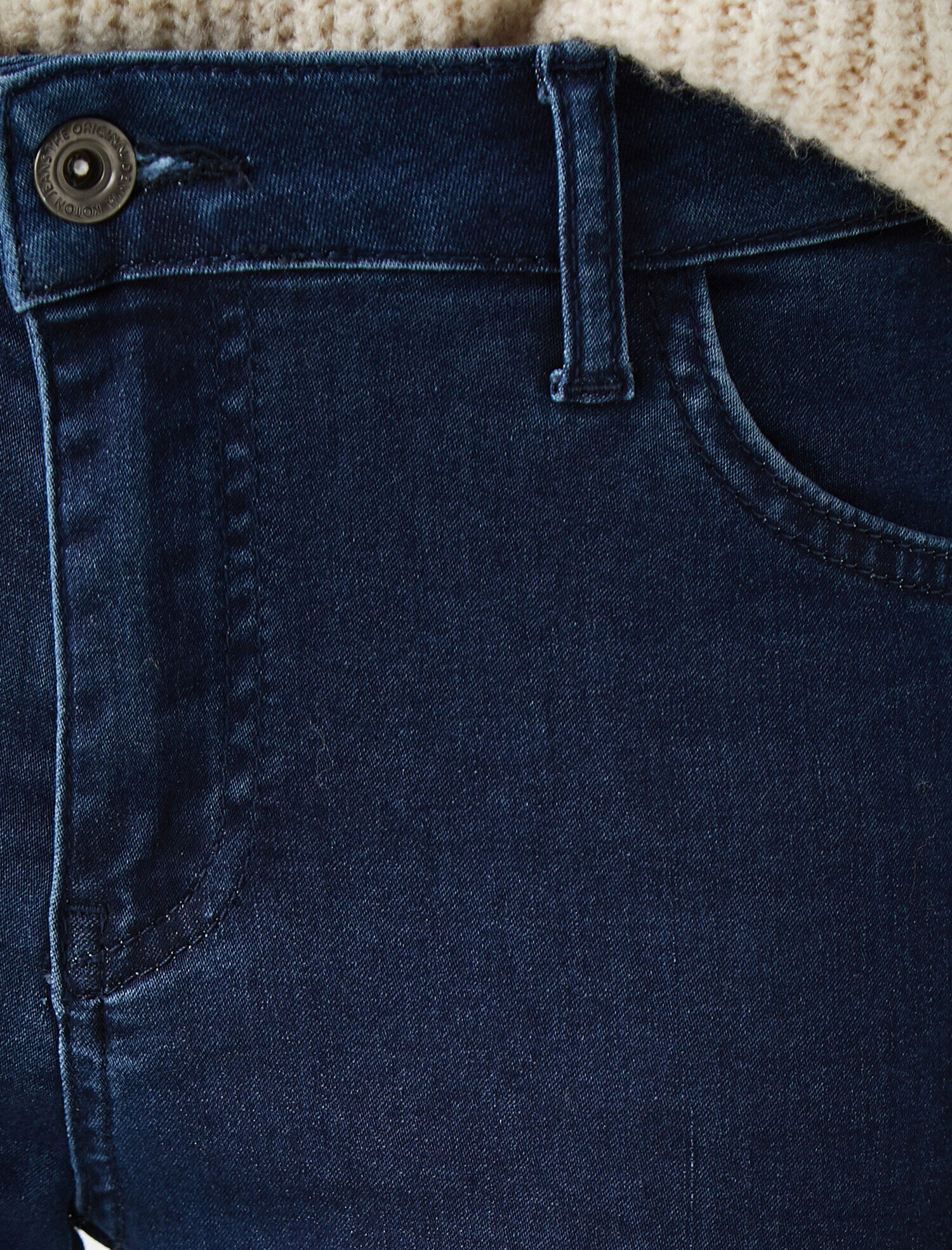   Push Up Jean - Normal Bel Toparlayıcı Dar Kesim Dar Paça Pantolon