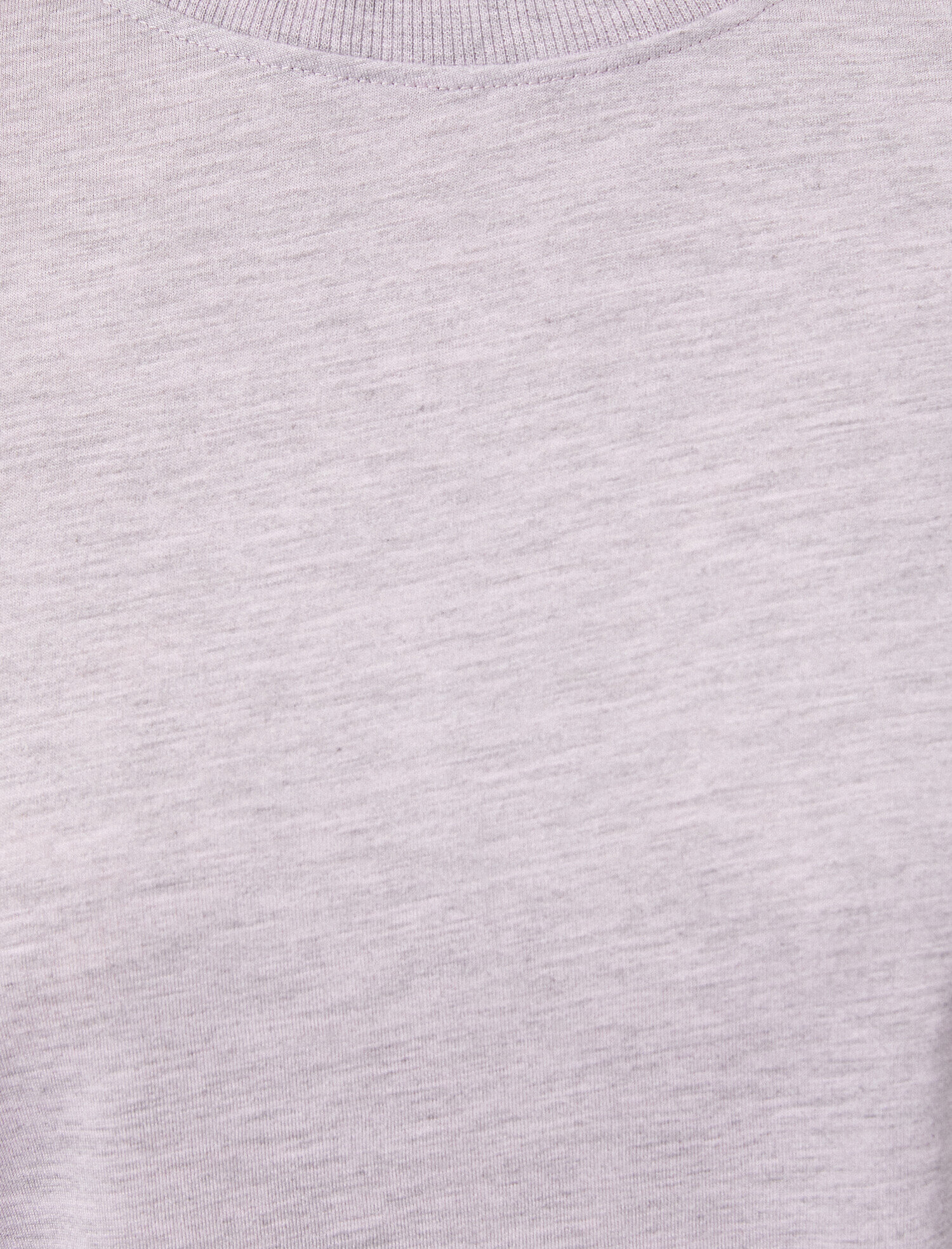   Crop Tişört Bisiklet Yaka Basic