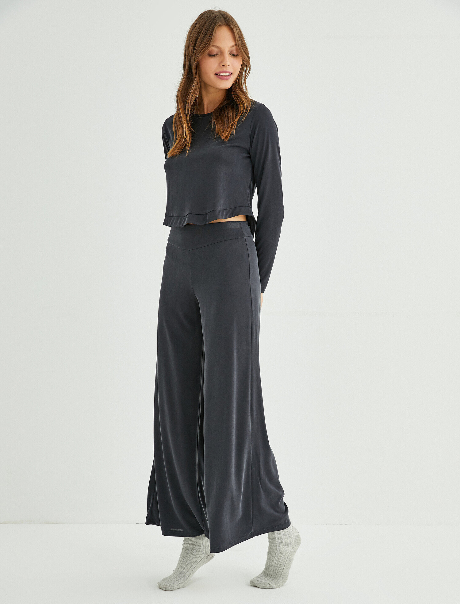 Geniş Paça Pijama Altı