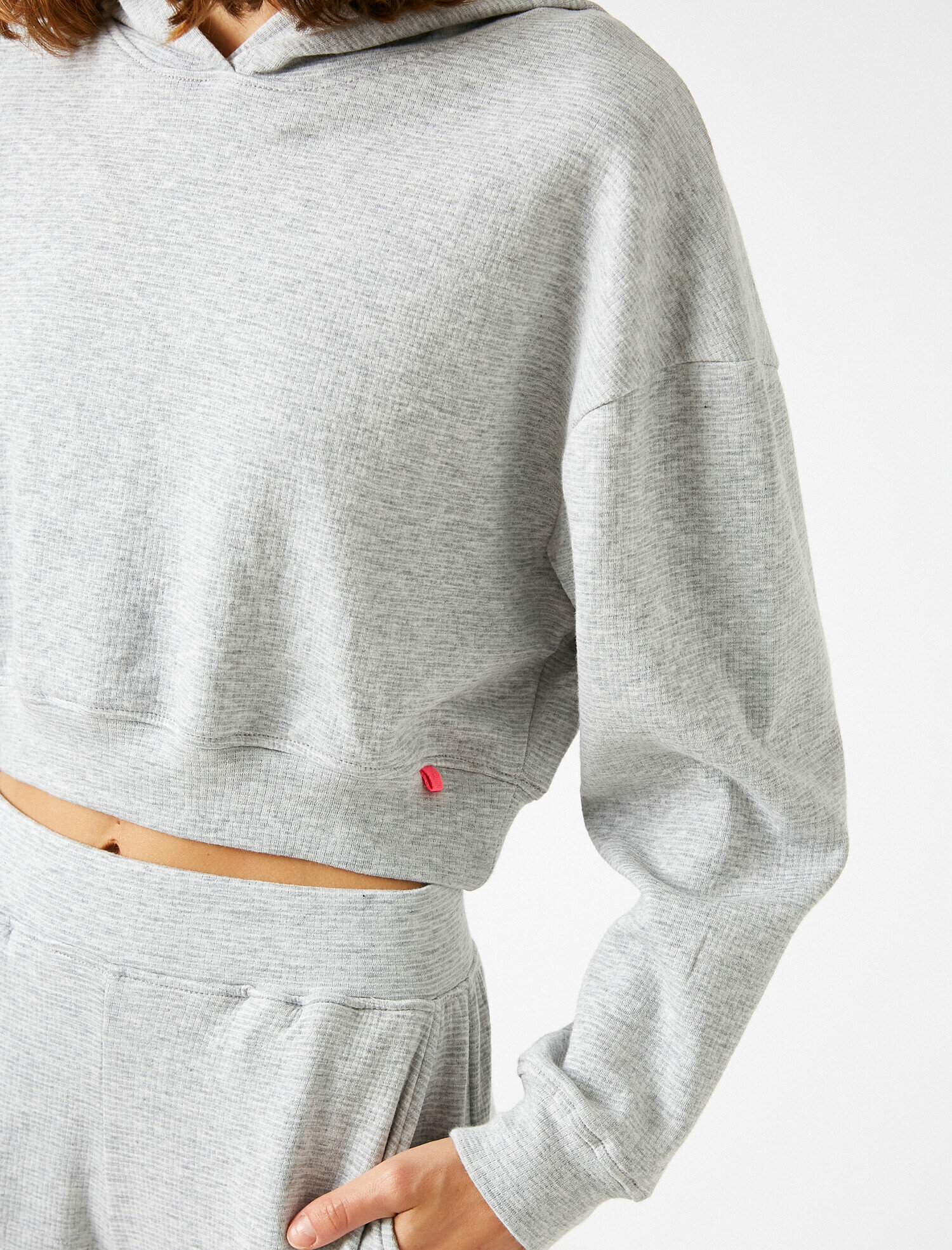   Pamuklu Kapüşonlu Sweatshirt Takım