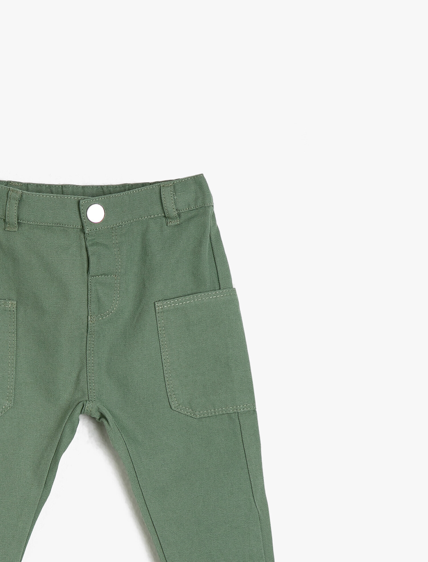  Erkek Bebek Cep Detaylı Pantolon