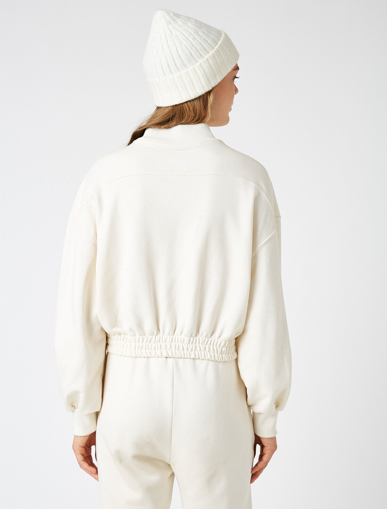   Dik Yaka Crop Sweatshirt