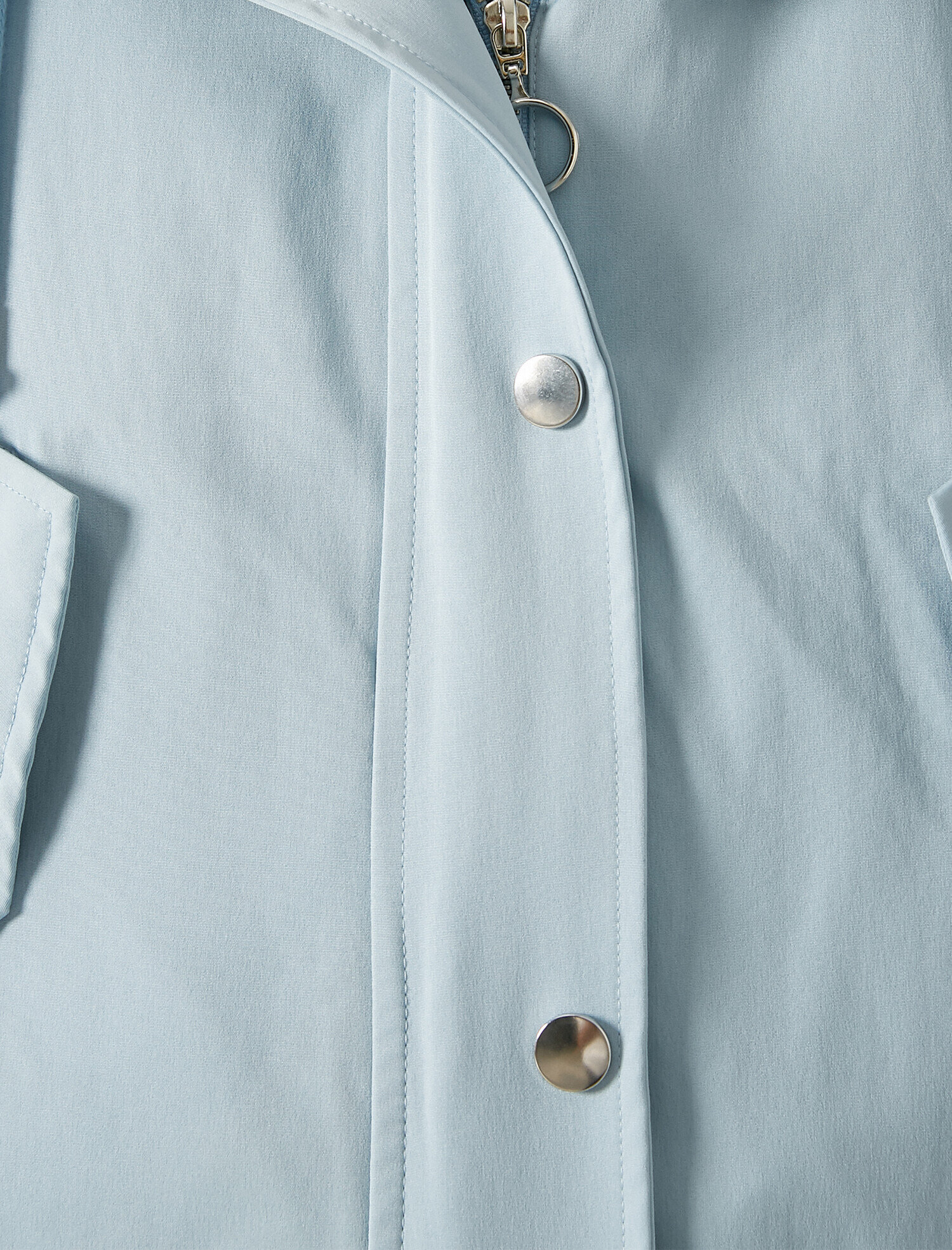   Kapüşonlu Cepli Yağmurluk