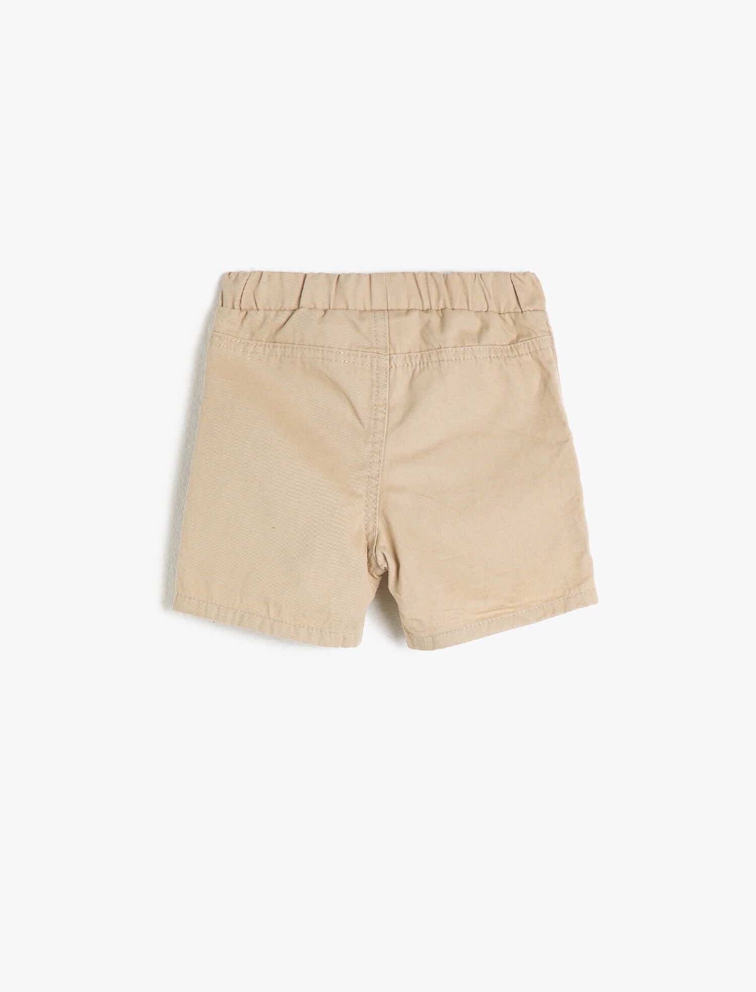  Erkek Bebek Beli Bağlamalı Pamuklu Şort
