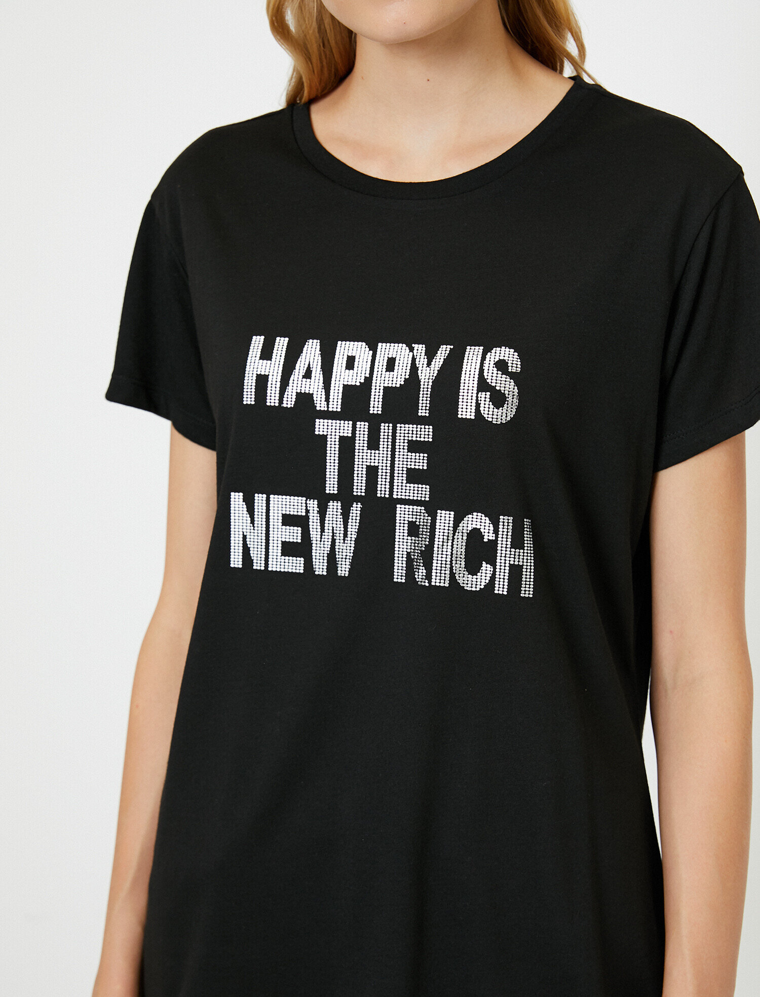   Yazılı Baskılı Tişört