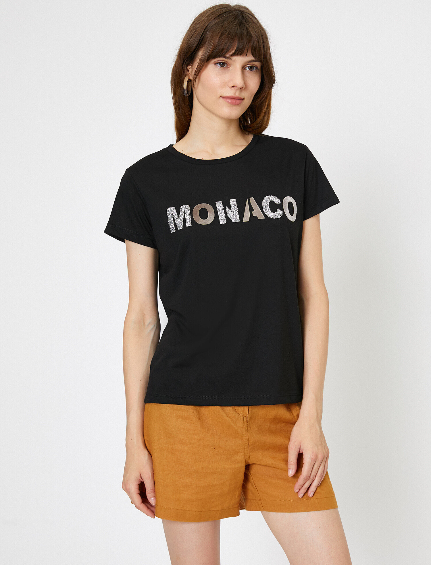   Yazılı Baskılı Tişört