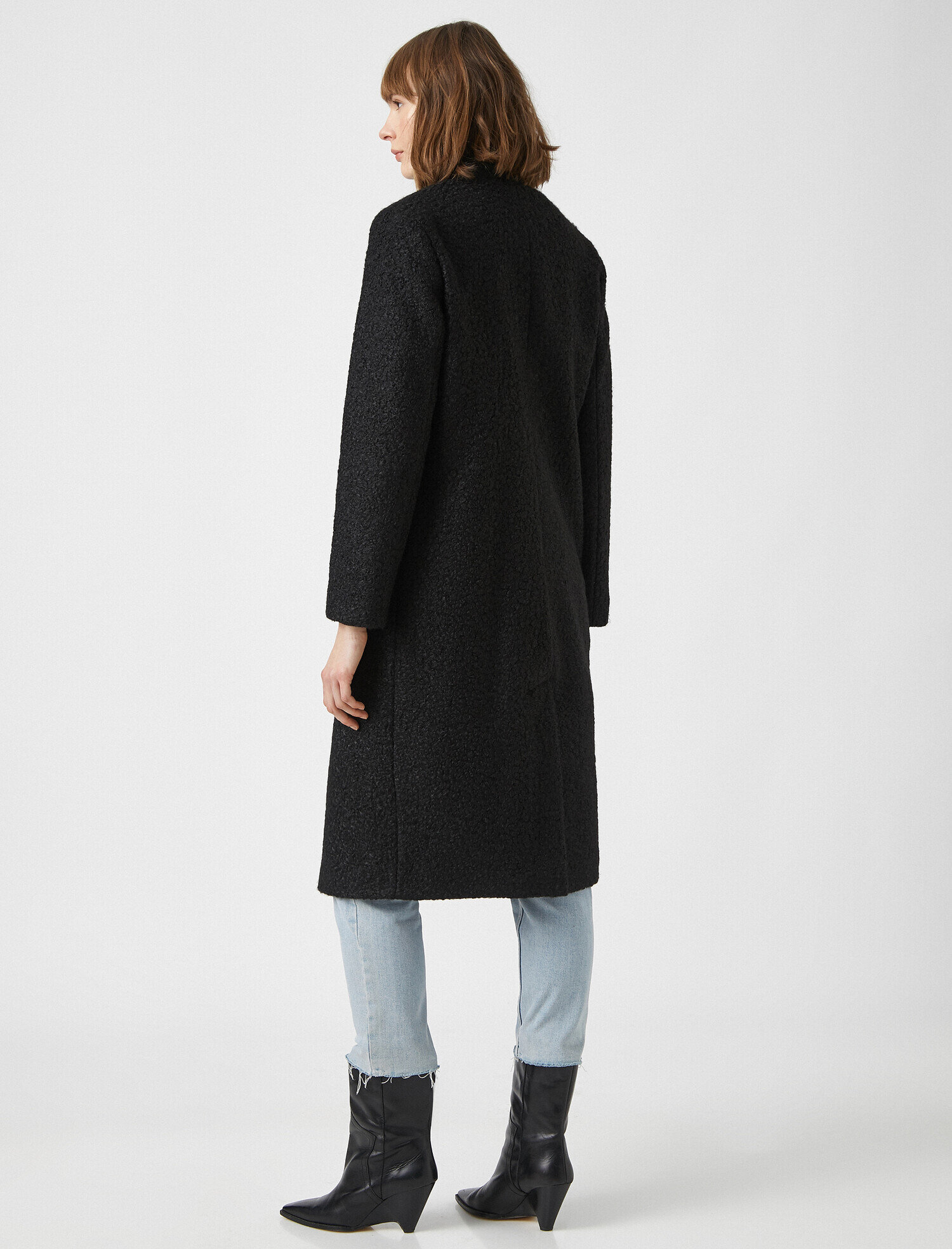   Düğmeli Uzun Kaban