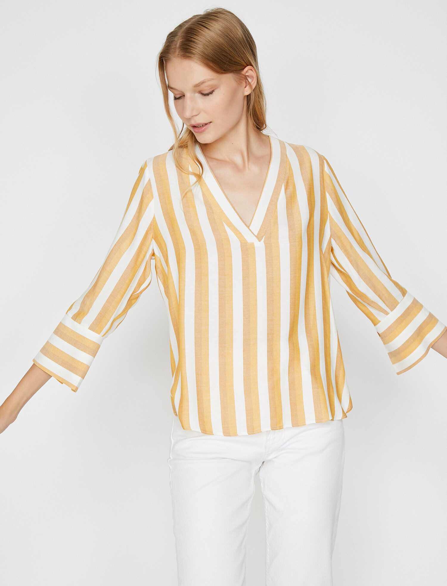   Çizgili Bluz