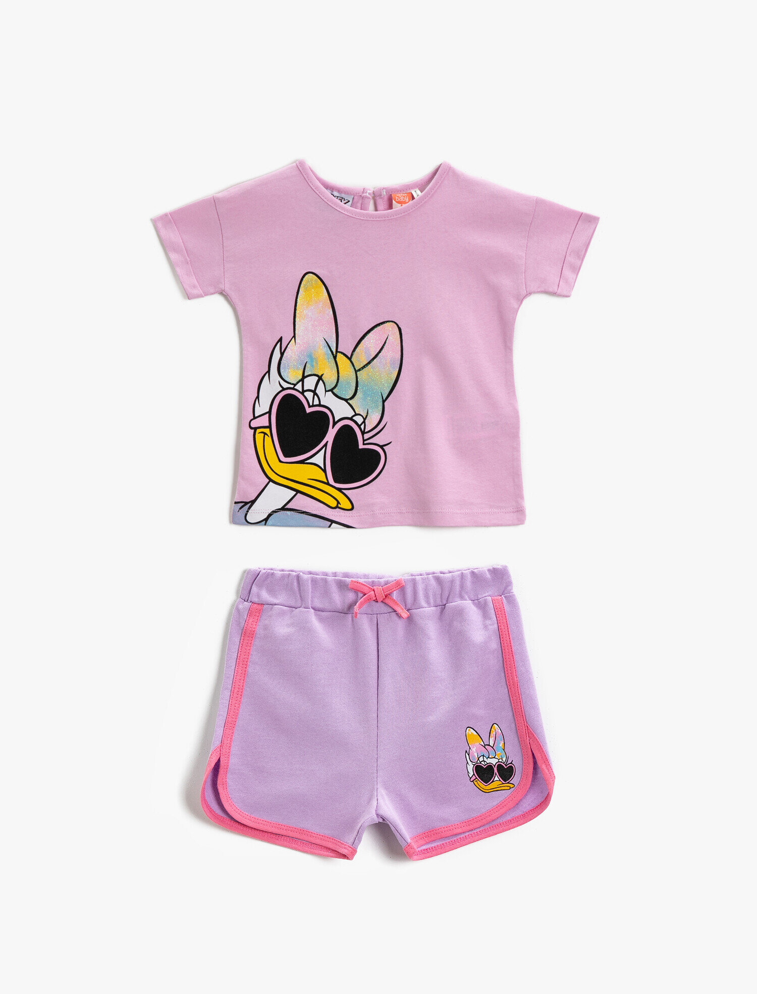  Kız Bebek Disney Lisanslı Şort Pamuklu